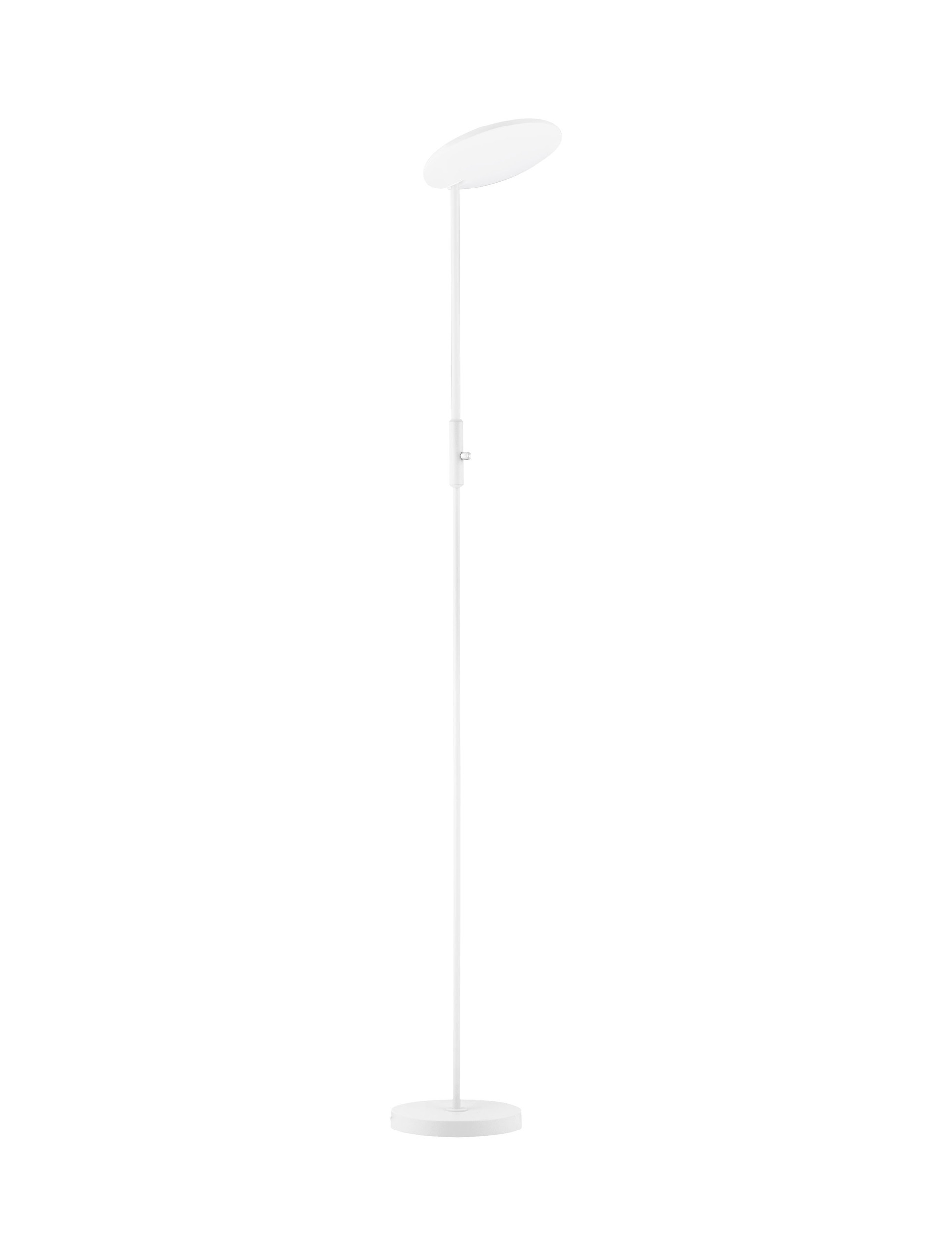 NOSTOS | H 205 D 27 cm | 30 W | 3000 K | 2288 lm | IP20 | White | Aluminum/Acrylic