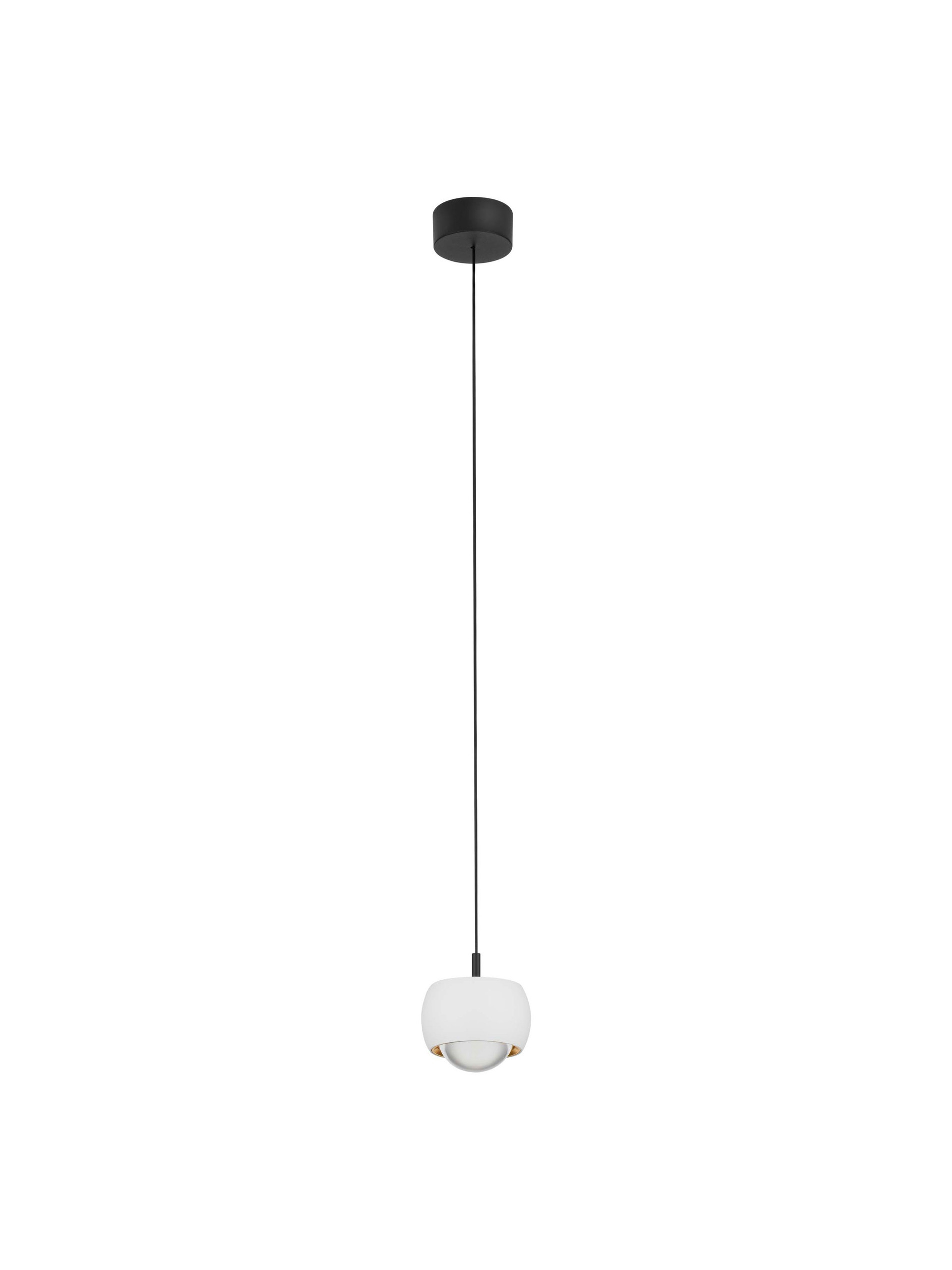 CONGA | H 140 D 9.6 cm | 13 W | 3000 K | 922 lm | IP20 | White | Aluminum/Acrylic