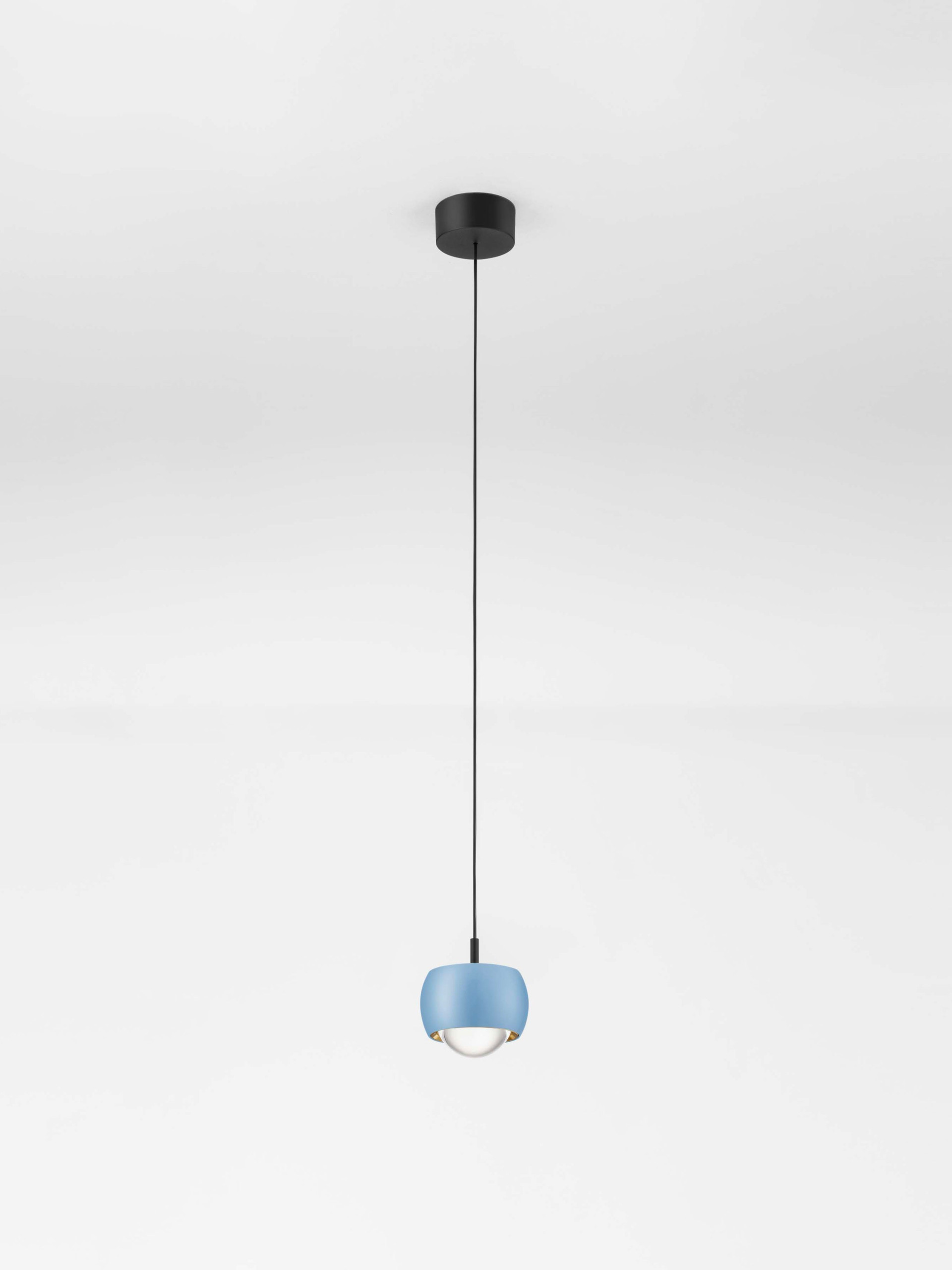 CONGA | H 140 D 9.6 cm | 13 W | 3000 K | 922 lm | IP20 | Blue | Aluminum/Acrylic