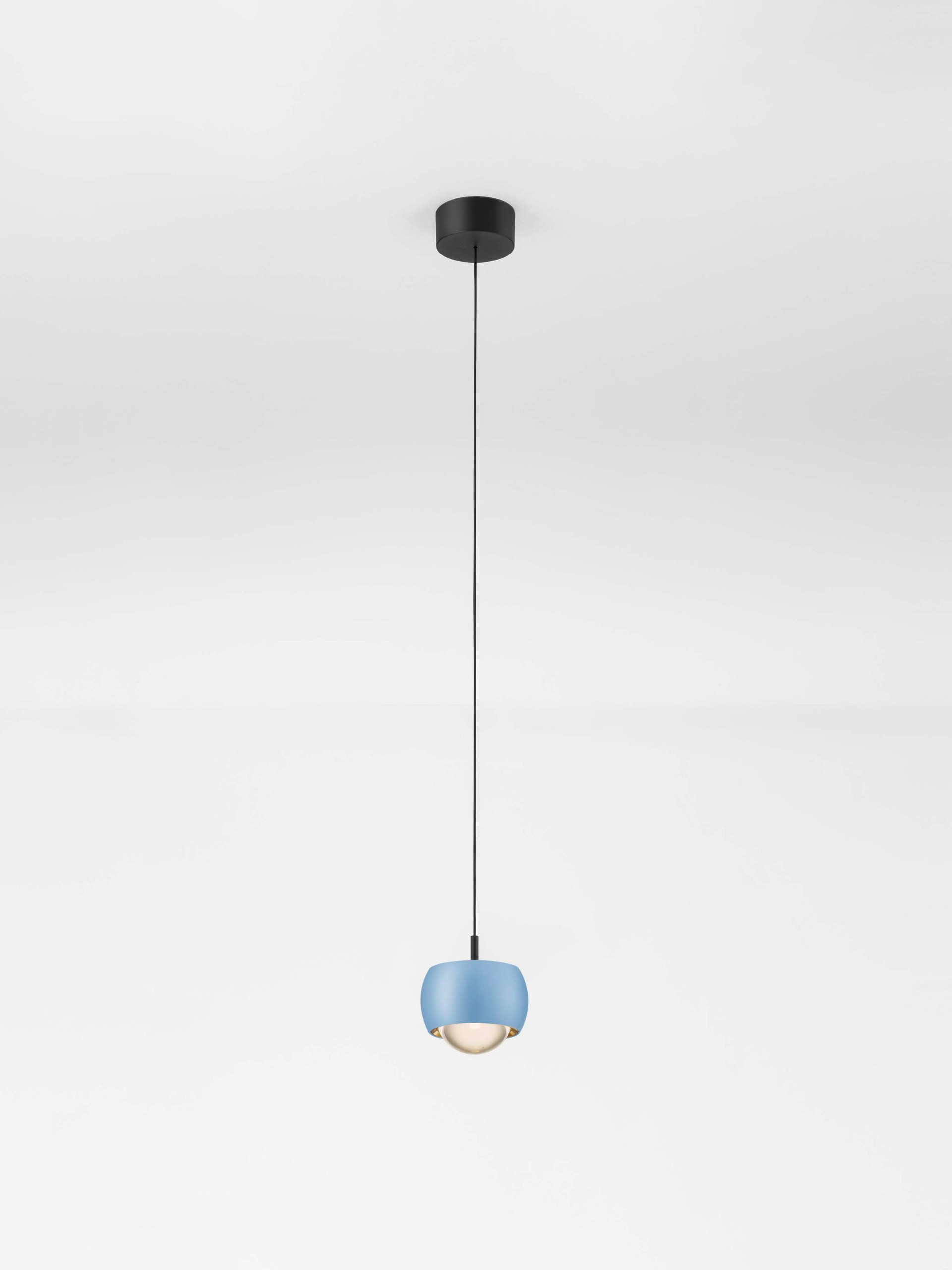 CONGA | H 140 D 9.6 cm | 13 W | 3000 K | 922 lm | IP20 | Blue | Aluminum/Acrylic