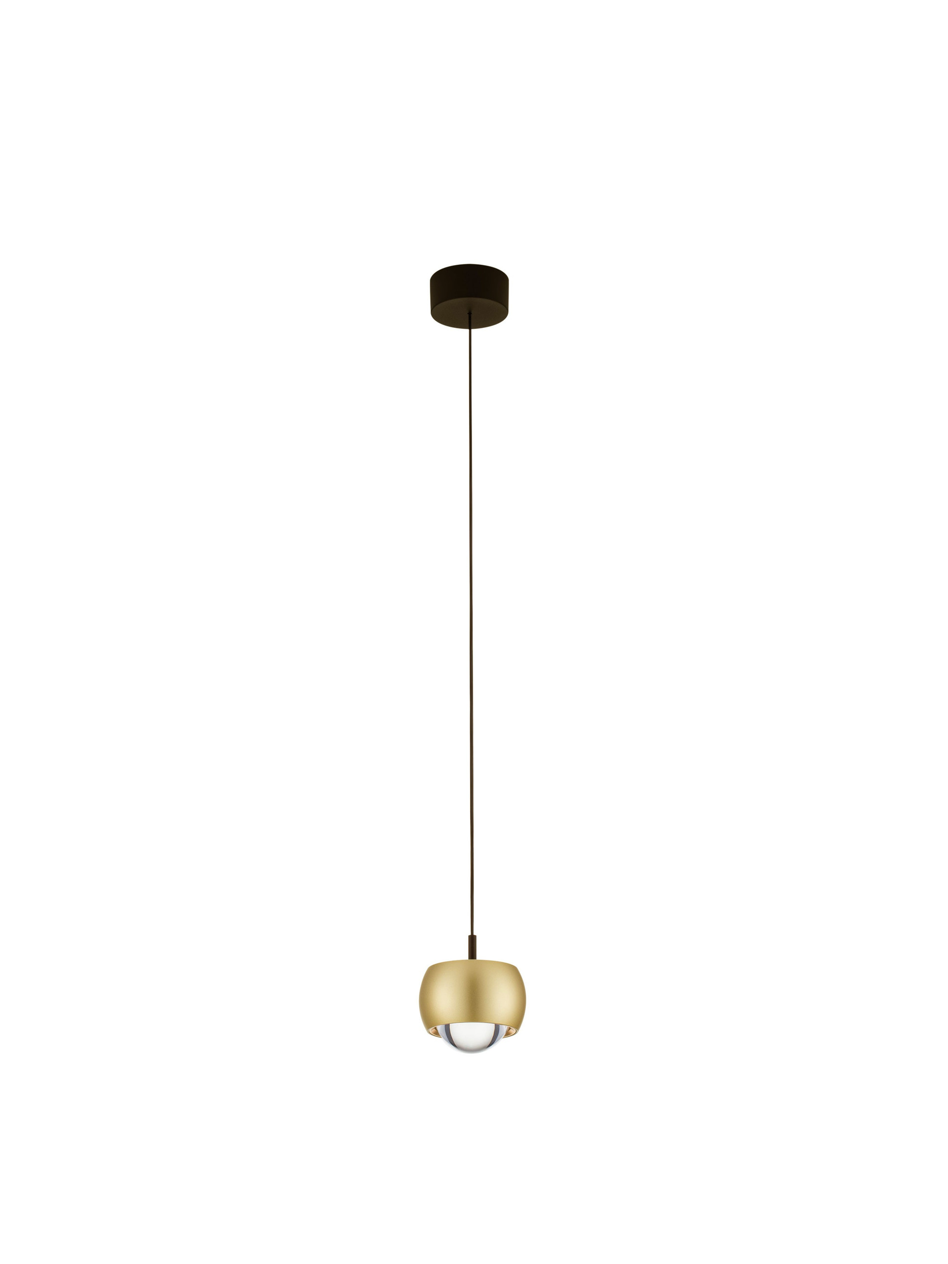 CONGA | H 140 D 9.6 cm | 13 W | 3000 K | 922 lm | IP20 | Gold | Aluminum/Acrylic