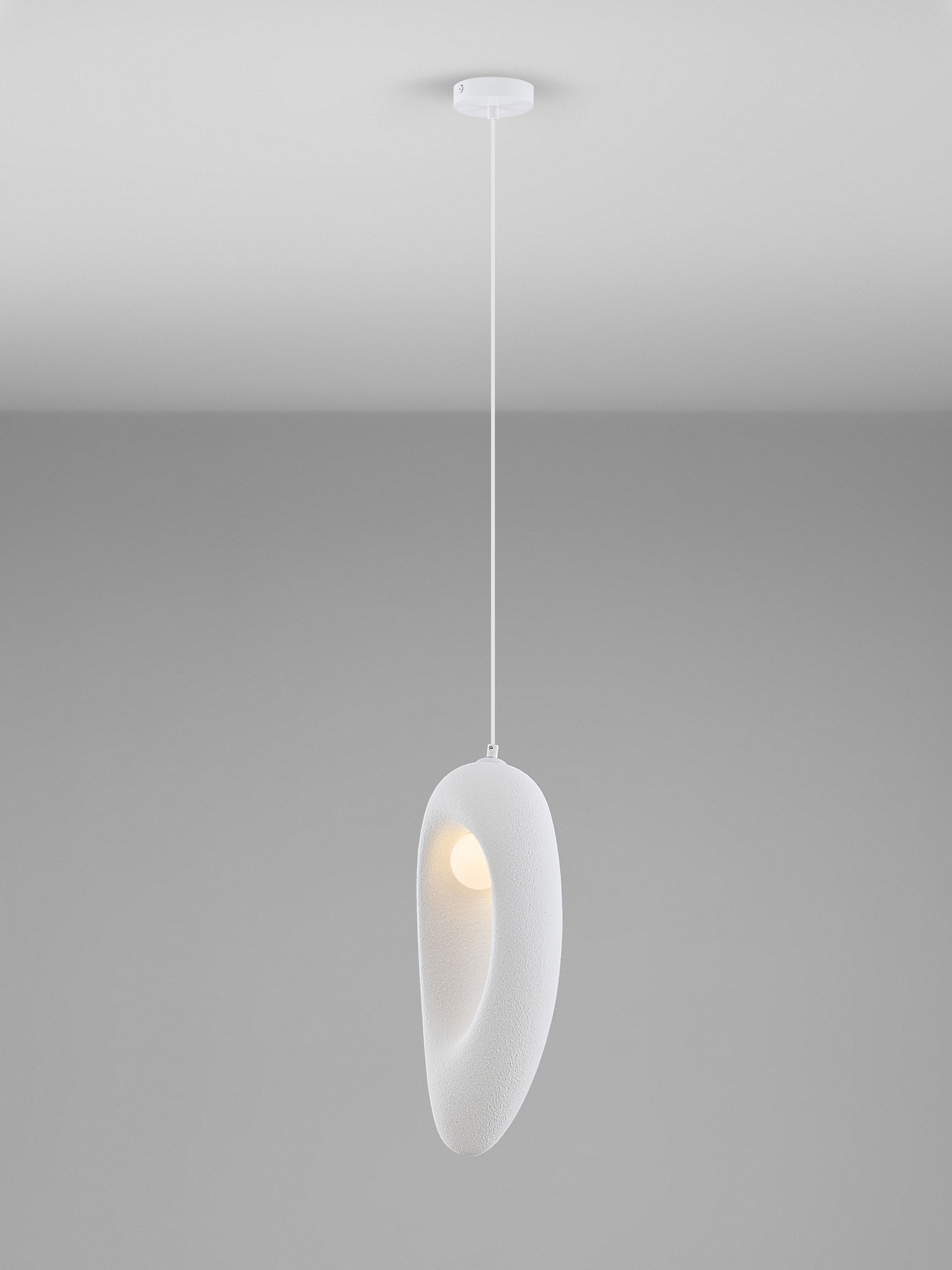 TEMPUS | L 18 W 48 H 250 cm | 5 W | IP20 | White | Resin
