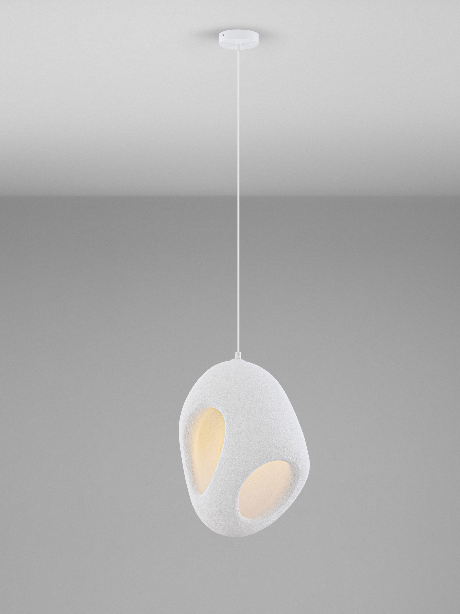 TEMPUS | L 30 W 40 H 250 cm | 12 W | IP20 | White | Resin