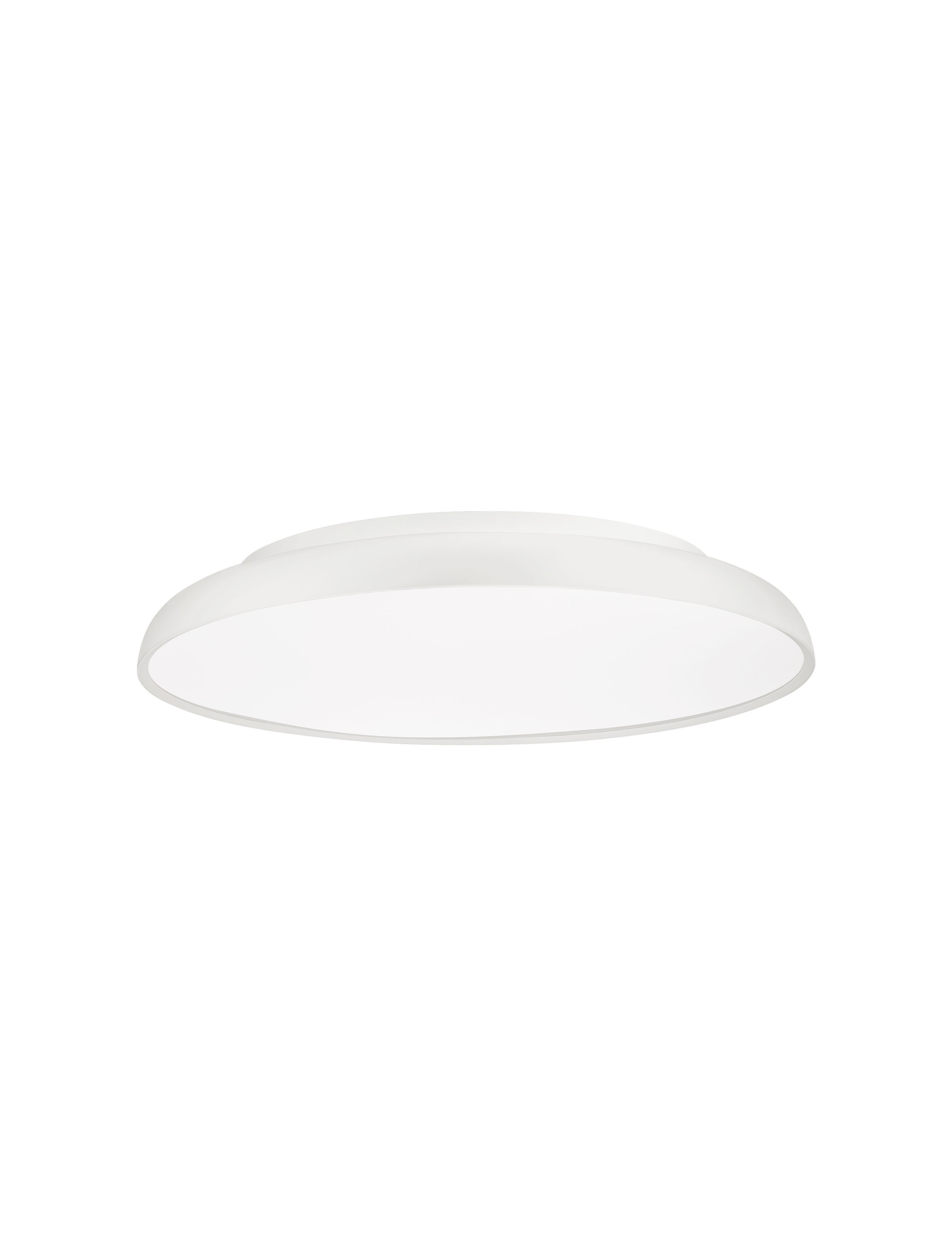 LINUS | H 9 D 60 cm | 50 W | 3000 K | 3741 lm | IP20 | White | Aluminum/Acrylic
