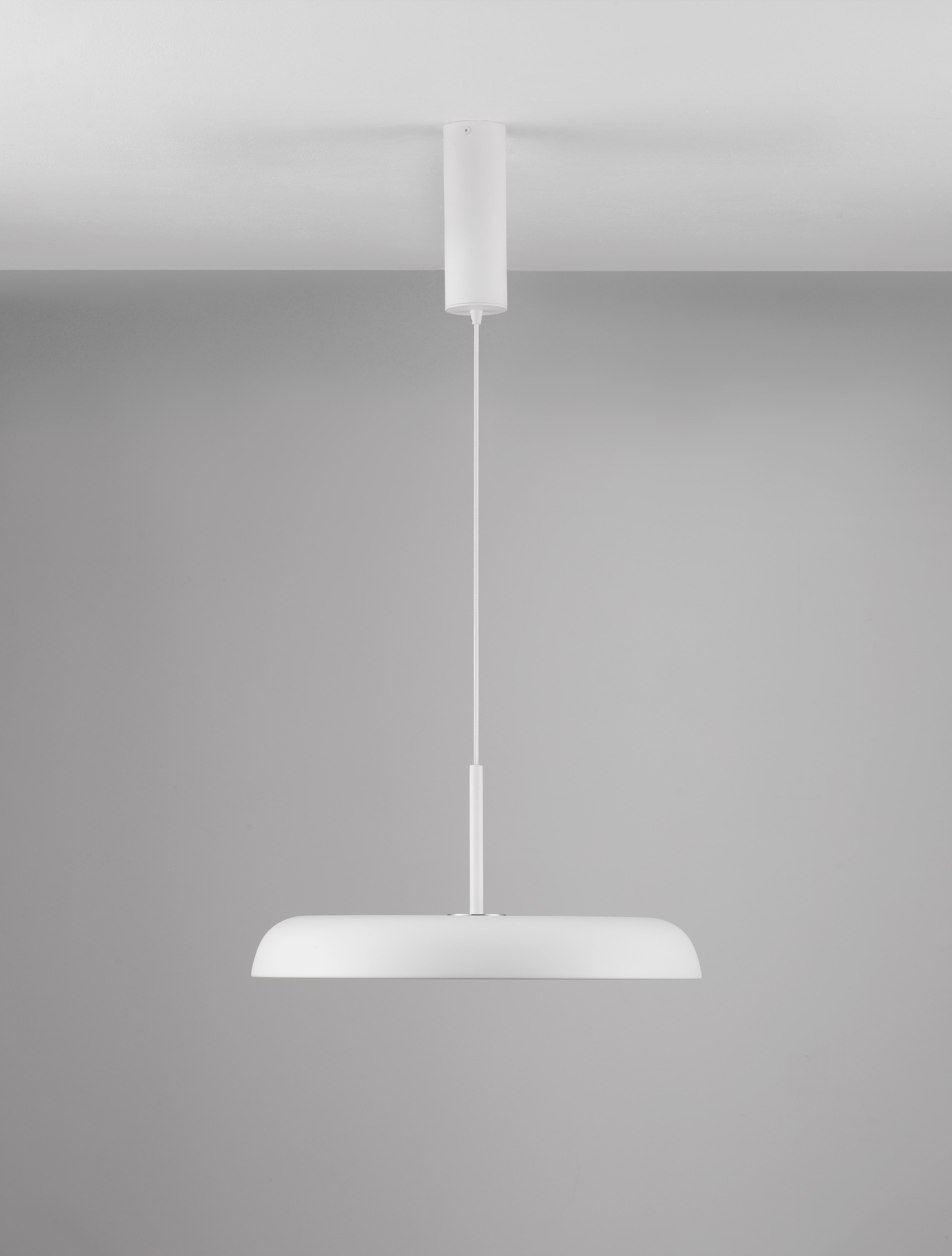 LINUS | H 150 D 45 cm | 40 W | 3000 K | 2541 lm | IP20 | Weiß | Aluminium/Acryl