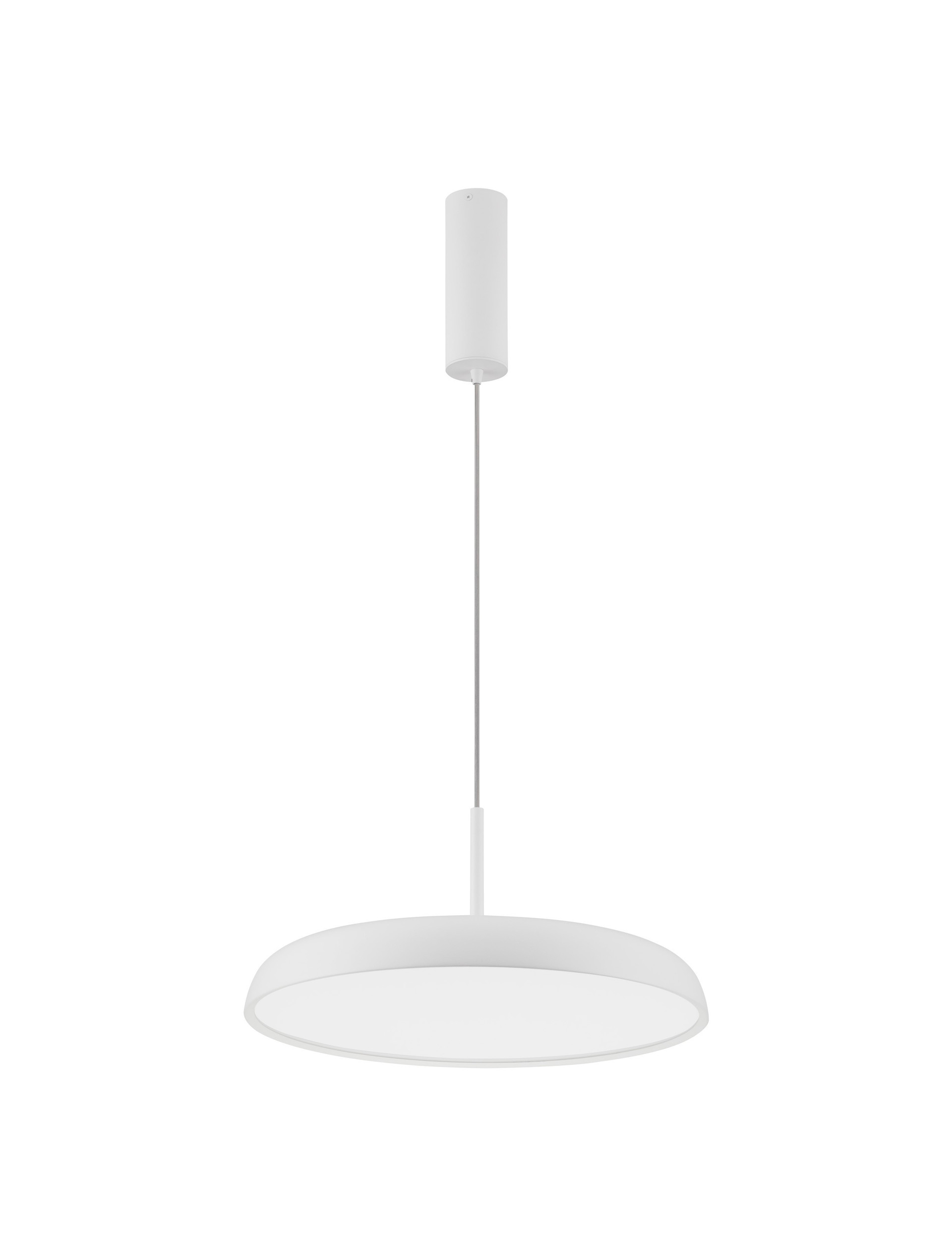 LINUS | H 150 D 45 cm | 40 W | 3000 K | 2541 lm | IP20 | Bianco | Alluminio/Acrilico