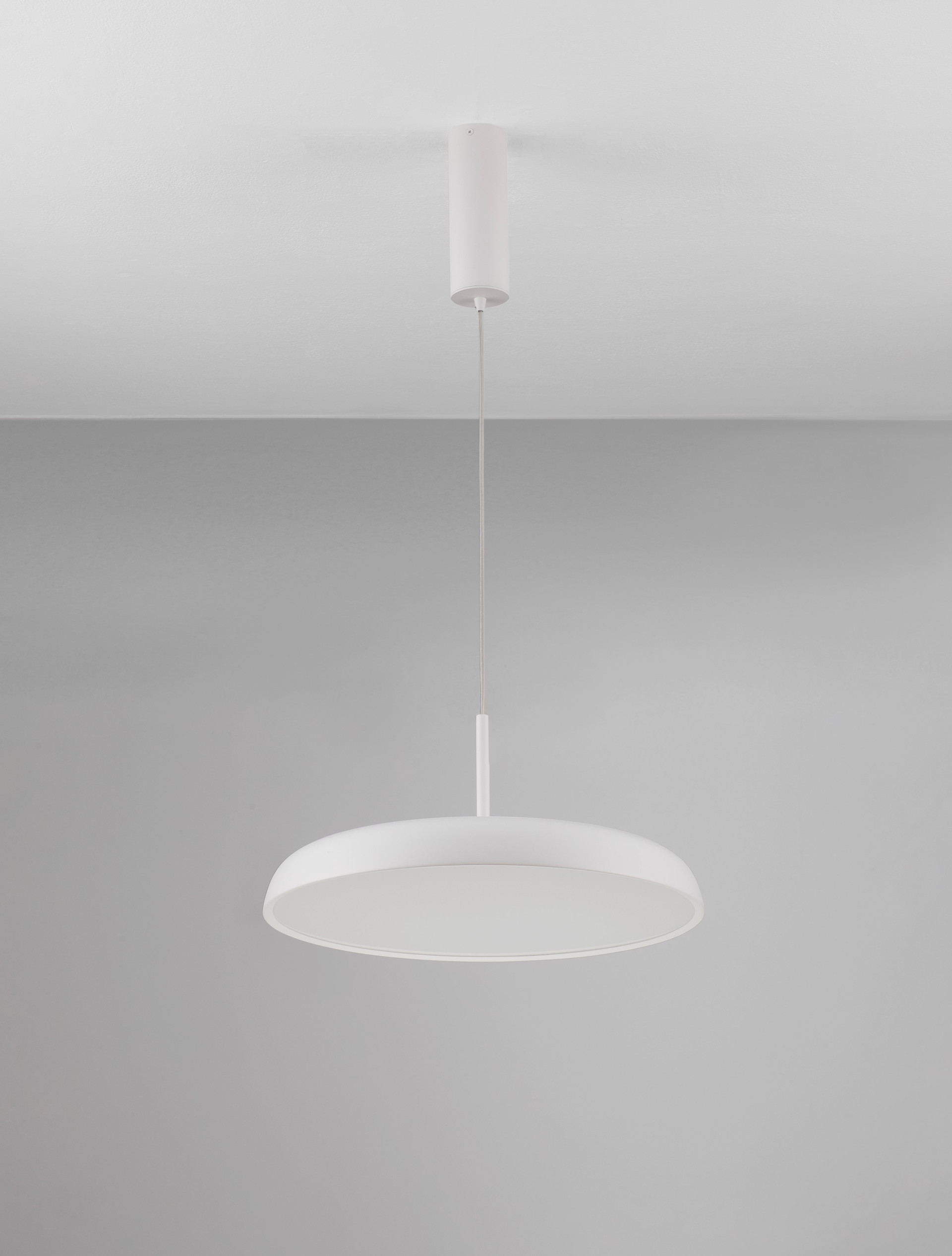 LINUS | H 150 D 45 cm | 40 W | 3000 K | 2541 lm | IP20 | Bianco | Alluminio/Acrilico
