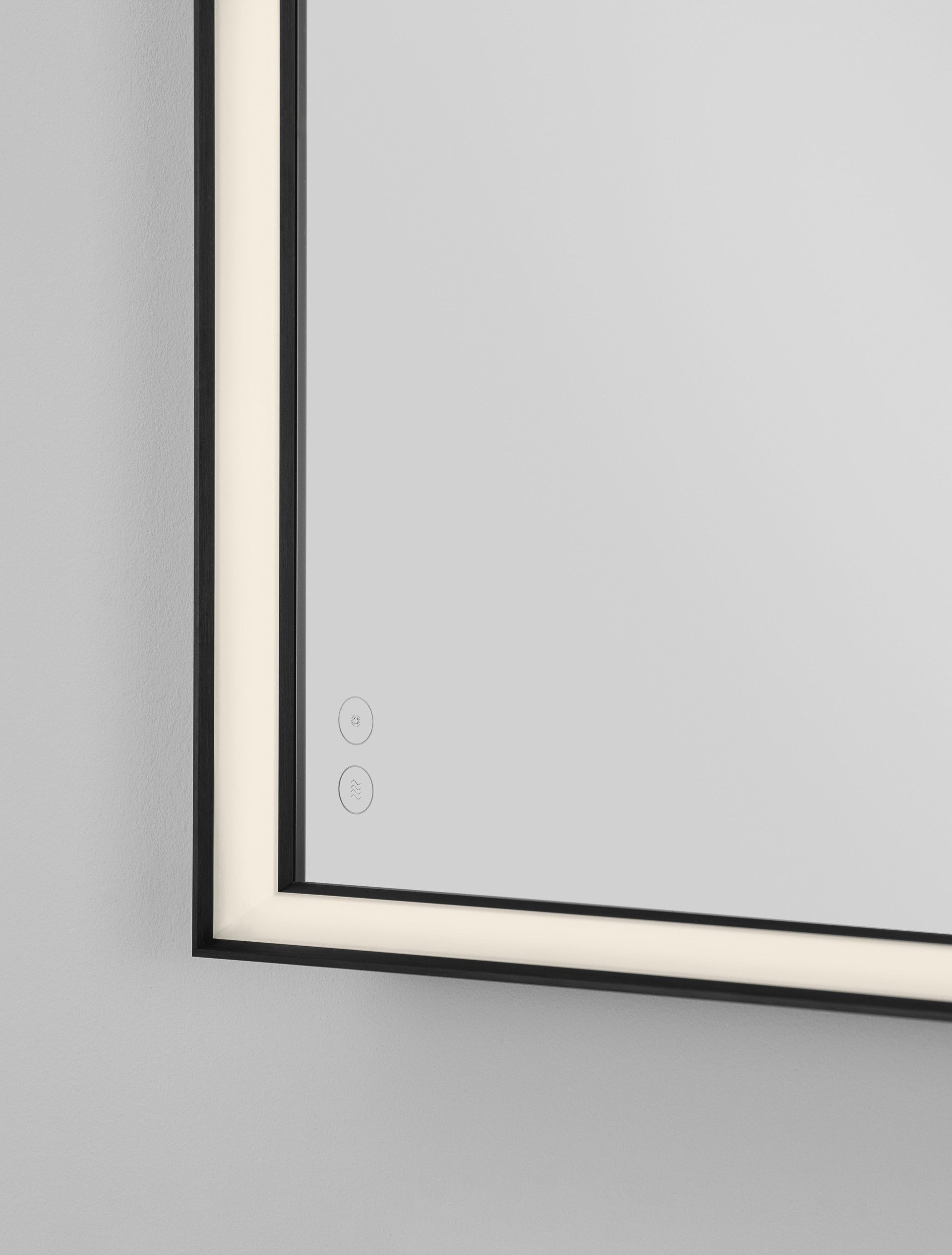 AMBOR | L 70 W 5.5 H 120 cm | 48 W | 4000 K | 1648 lm | IP44 | Aluminio/Cristal Espejado