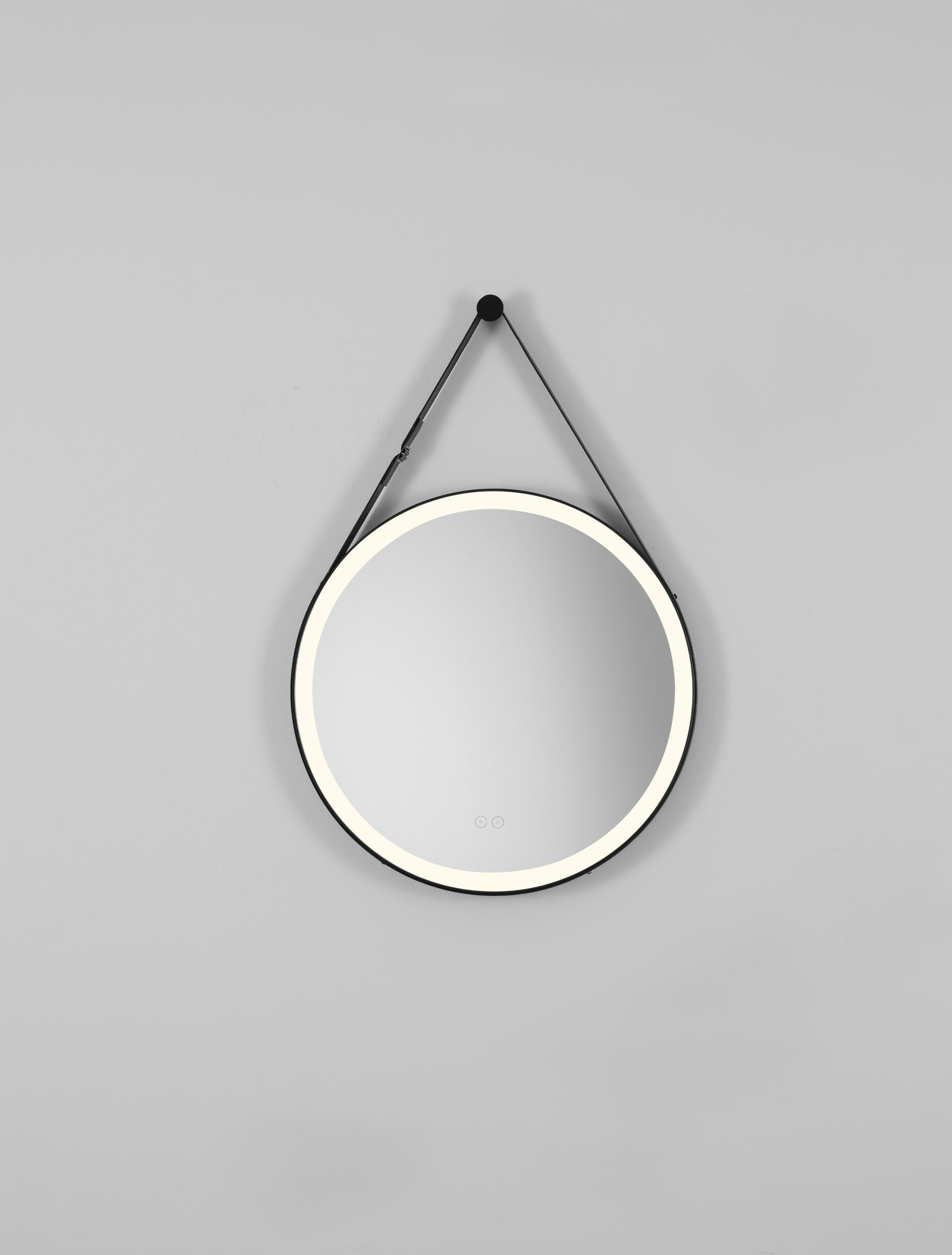 REMS | W 4 H 85 D 64 cm | 29 W | 4000 K | 701 lm | IP44 | Black | Aluminum/Mirror Glass