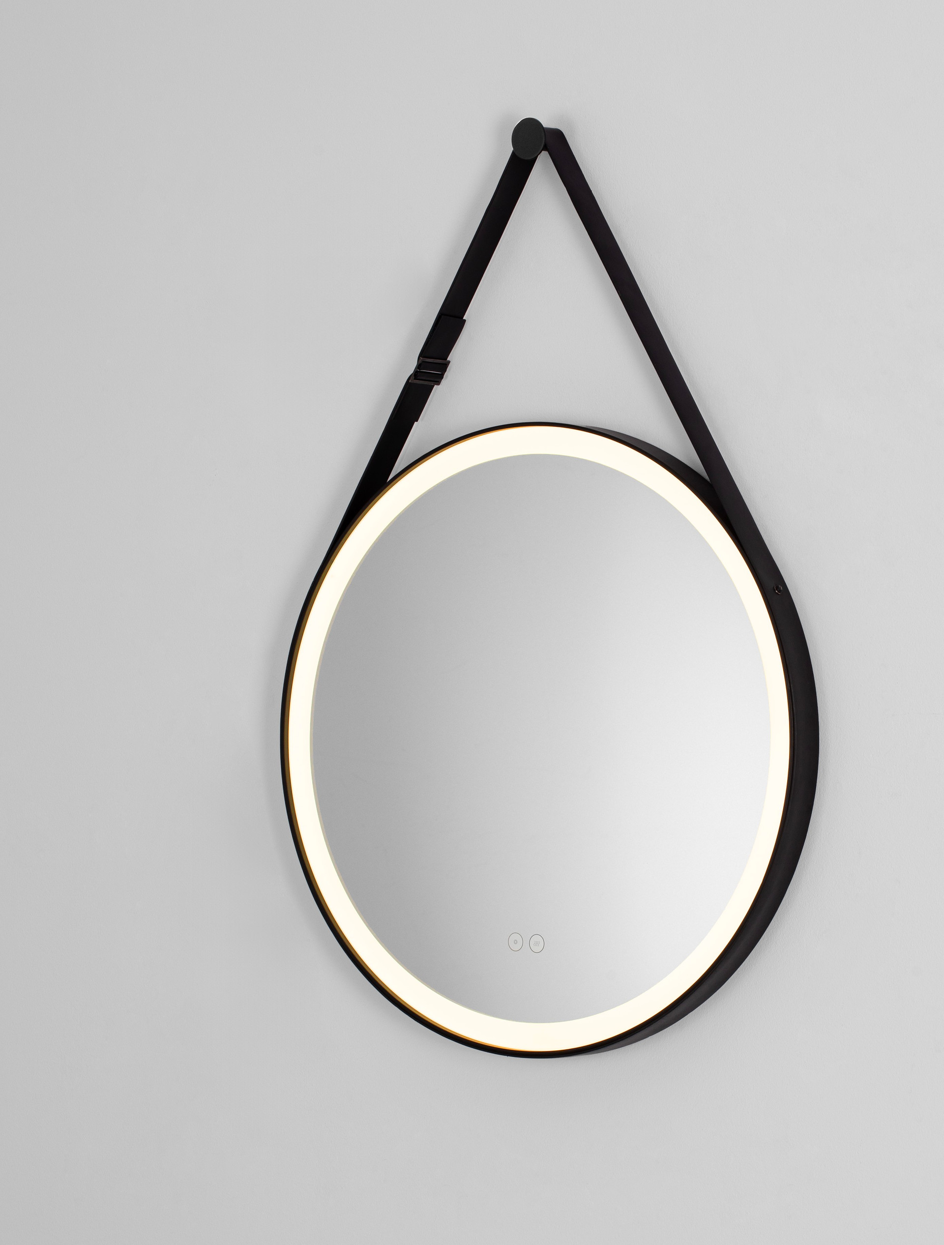 REMS | W 4 H 85 D 64 cm | 29 W | 4000 K | 701 lm | IP44 | Black | Aluminum/Mirror Glass