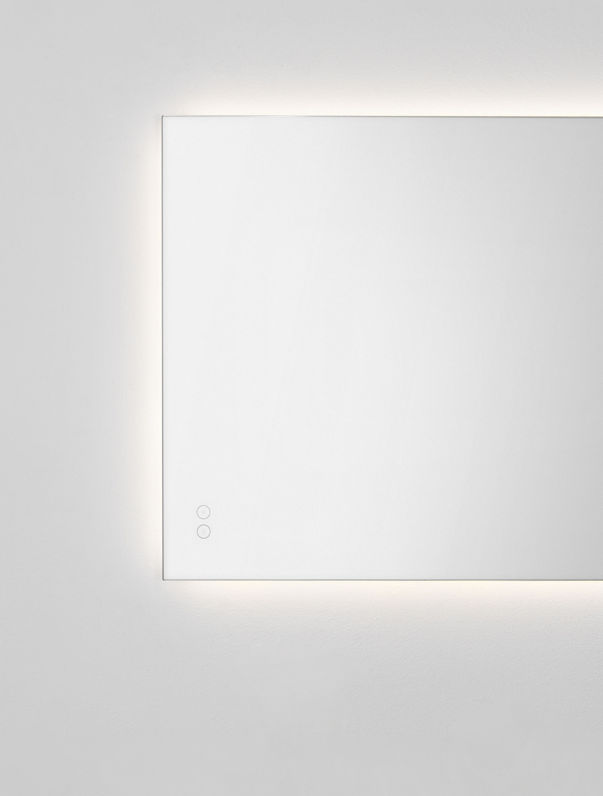 ALDA | L 80 W 3.5 H 60 cm | 48 W | 3000 K | 978 lm | IP44 | Aluminum/Mirror Glass