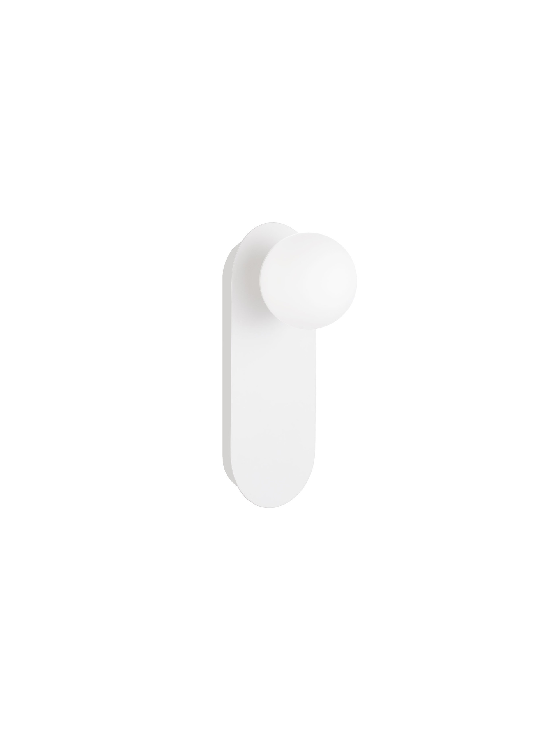 BLOB | L 12 W 13 H 30 cm | 5 W | IP20 | White | Steel/Glass