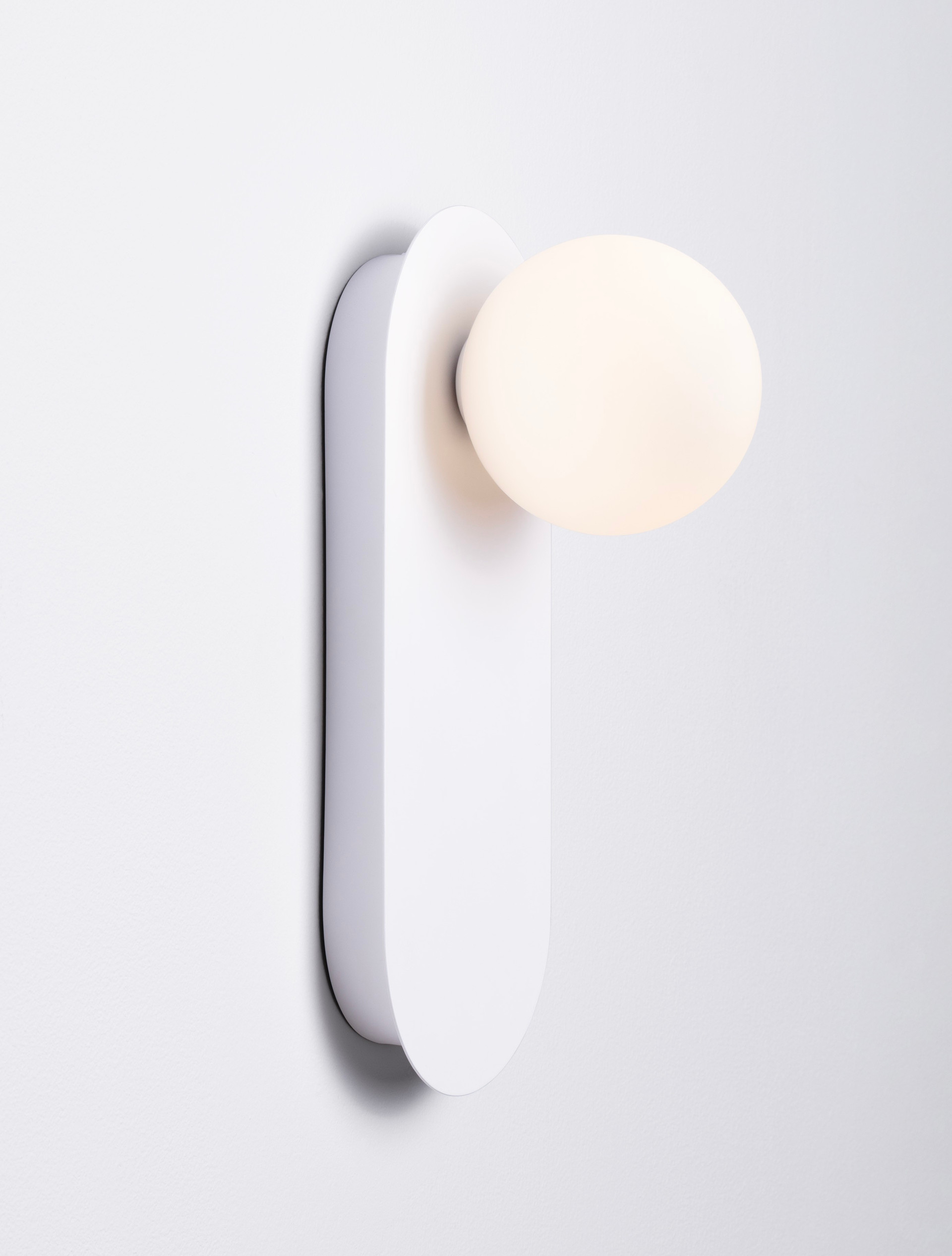 BLOB | L 12 W 13 H 30 cm | 5 W | IP20 | White | Steel/Glass