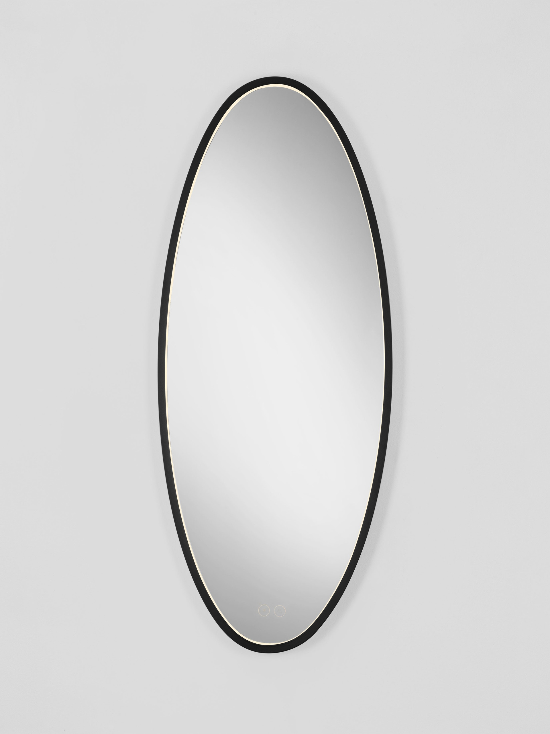 RILO | L 36 W 4.5 H 90 cm | 35 W | 3000 K | 852 lm | IP44 | Schwarz | Aluminium/Spiegelglas