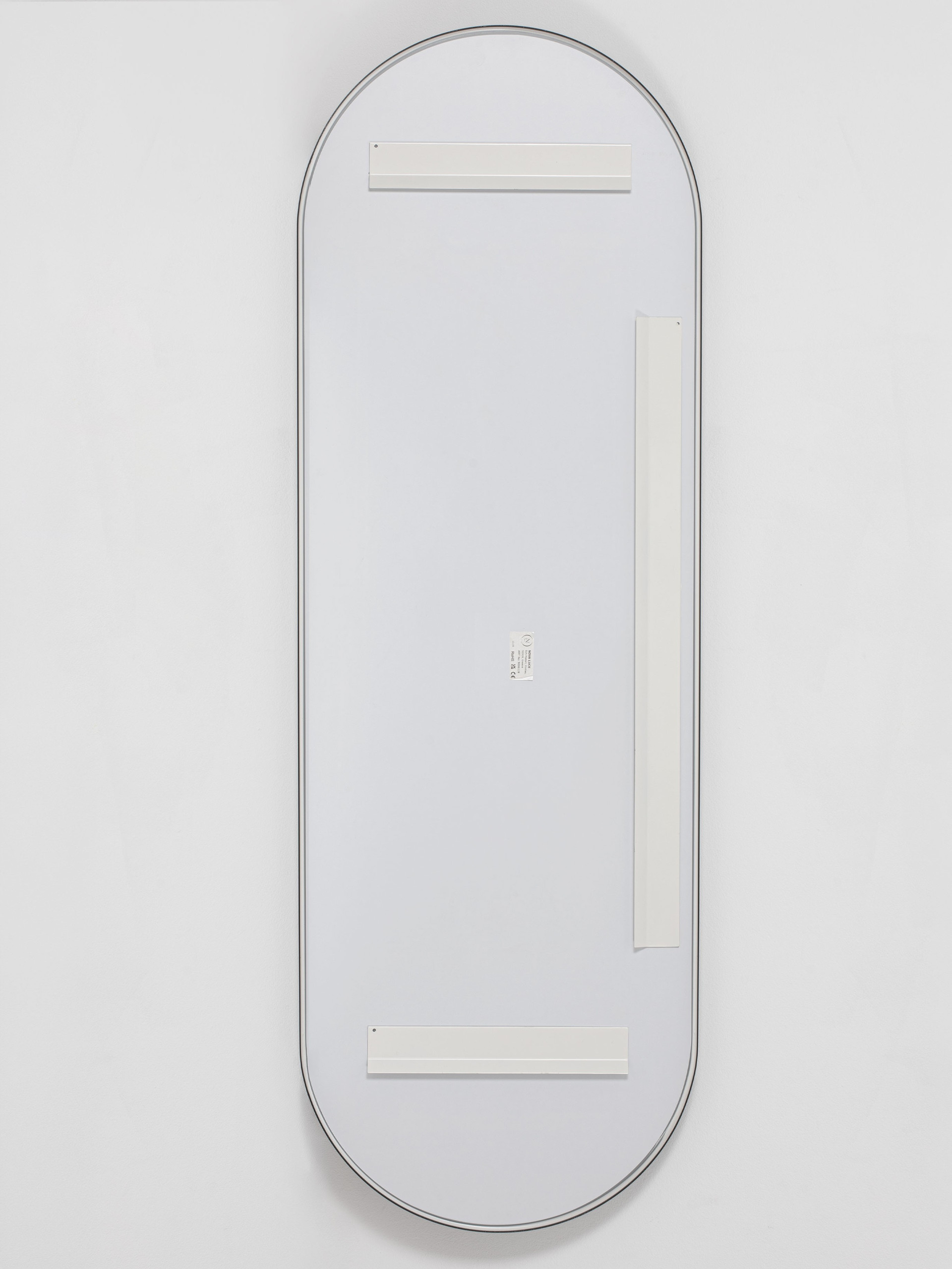 VANTE | L 50 W 3.3 H 150 cm | Black | Glass/Aluminum