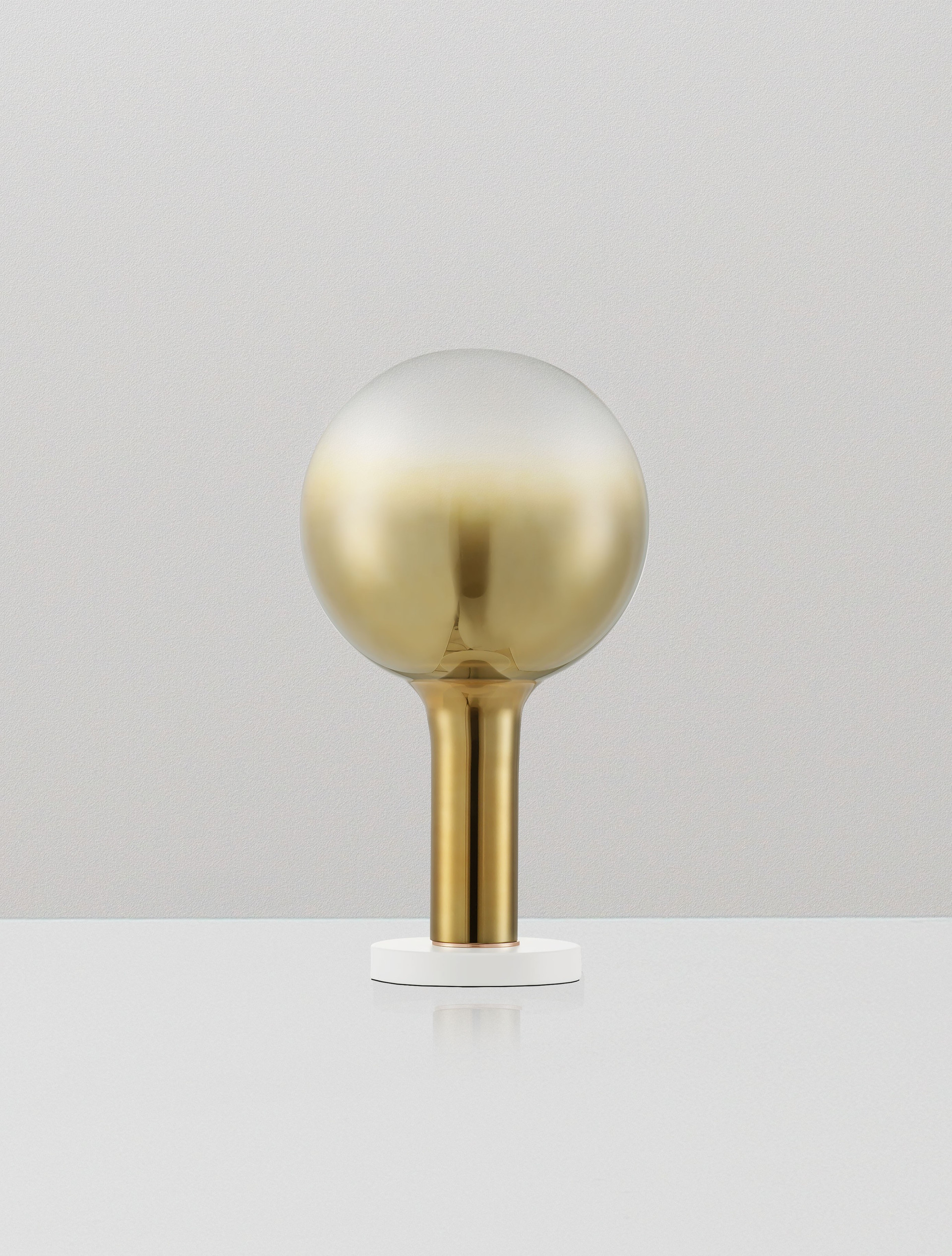 NOSTOS | H 35 D 20 cm | 3 W | 3000 K | 165 lm | IP20 | White/Gold | Glass/Metal