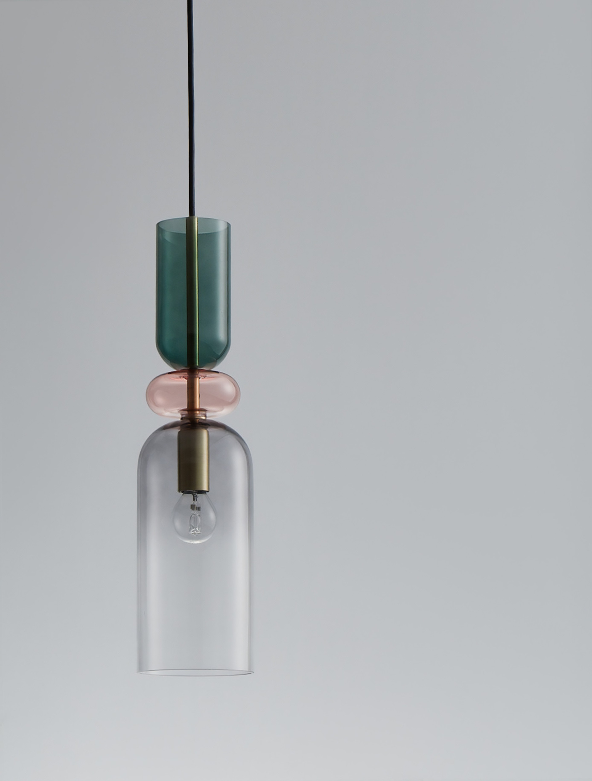 MURANO | H 198 D 10.8 cm | 5 W | IP20 | Gray | Glass/Metal