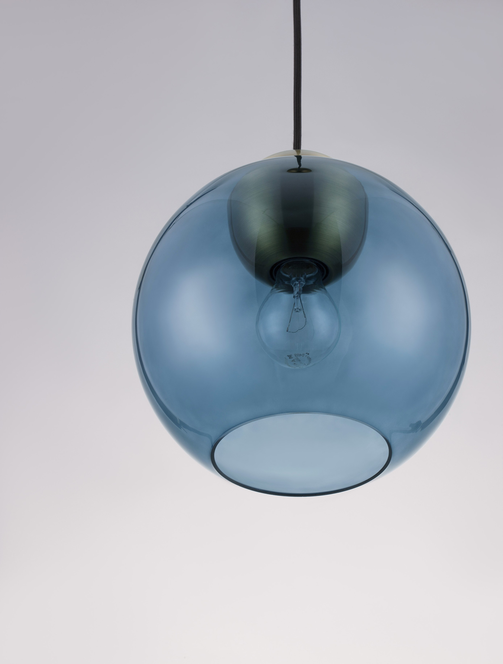 MIDORI | H 184 D 24 cm | 12 W | IP20 | Gold/Blue | Glass/Metal