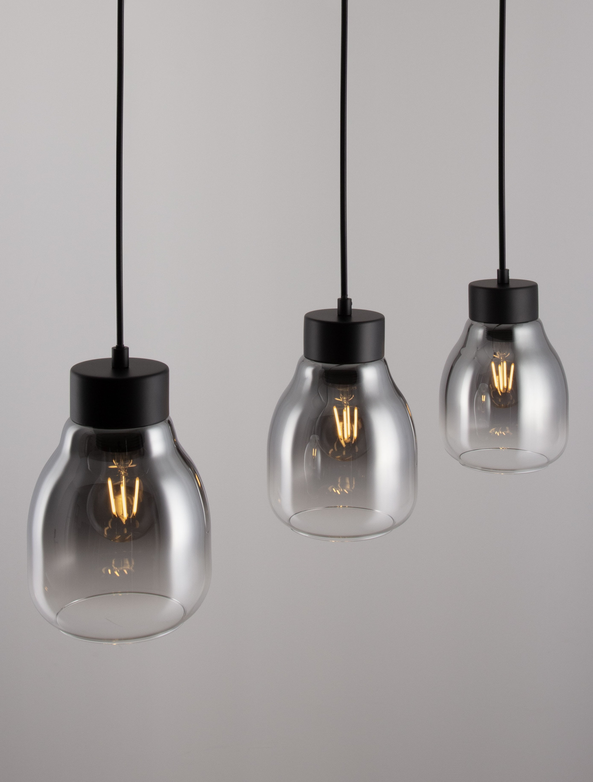BLACU | L 75 W 15 H 120 cm | 36 W | IP20 | Gray | Glass/Metal