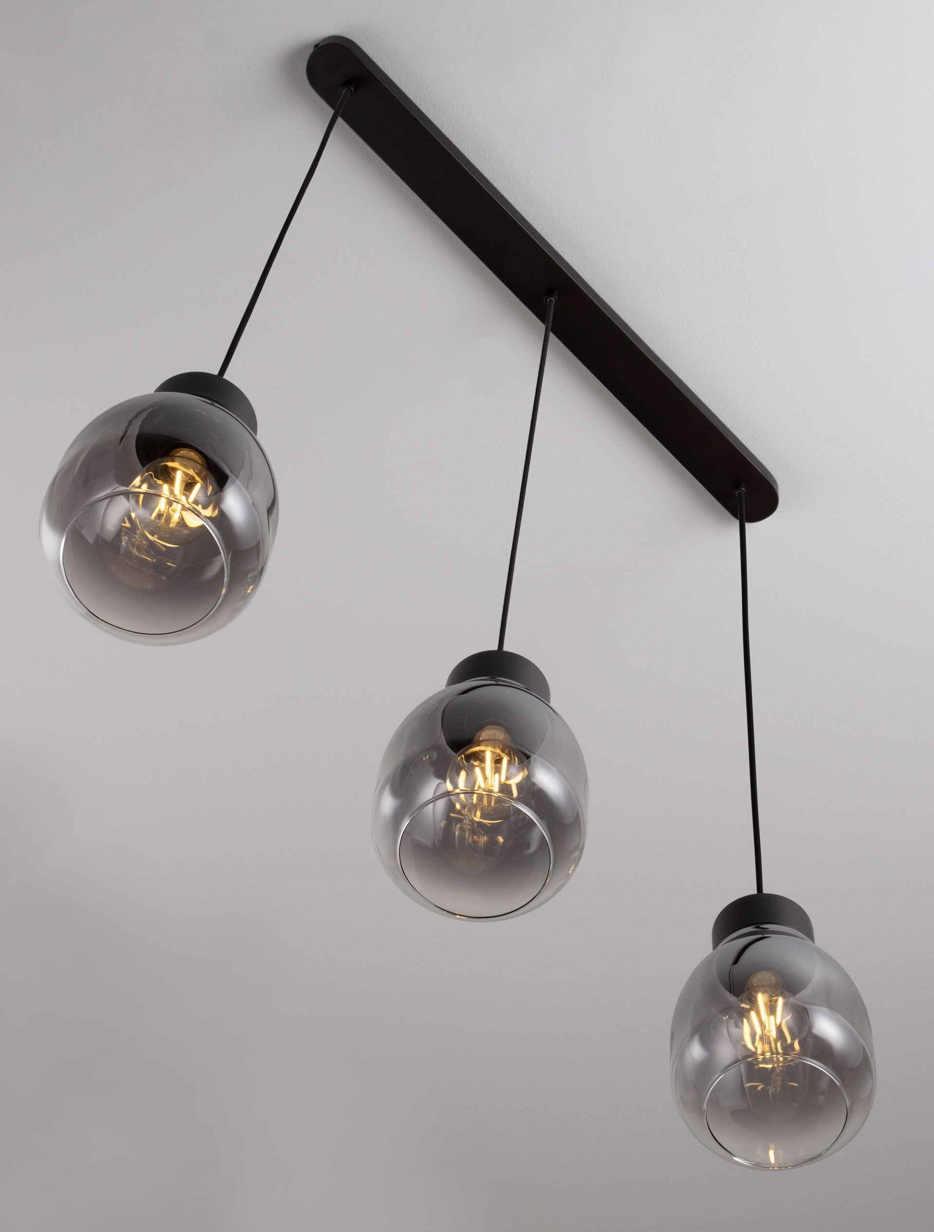 BLACU | L 75 W 15 H 120 cm | 36 W | IP20 | Gray | Glass/Metal