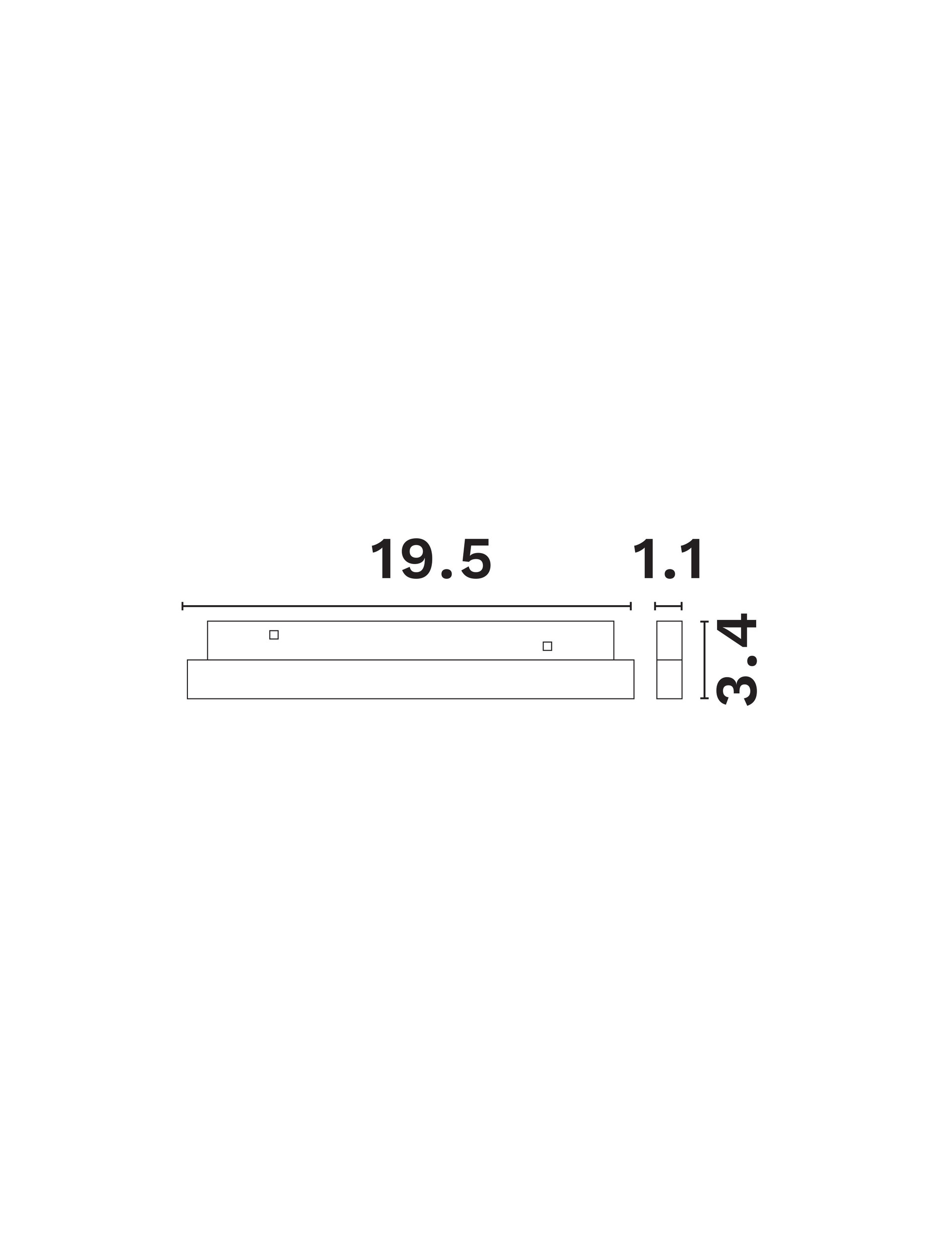 Ultra Slim Magnetic B30-12W-DC48V/Aluminum thumbnail