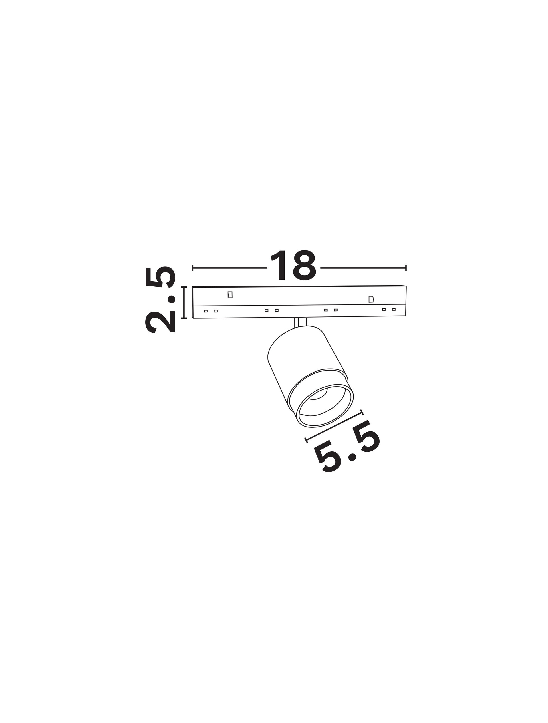 Breda Flexible Magnetic B30-10W-A15-36-Gold thumbnail