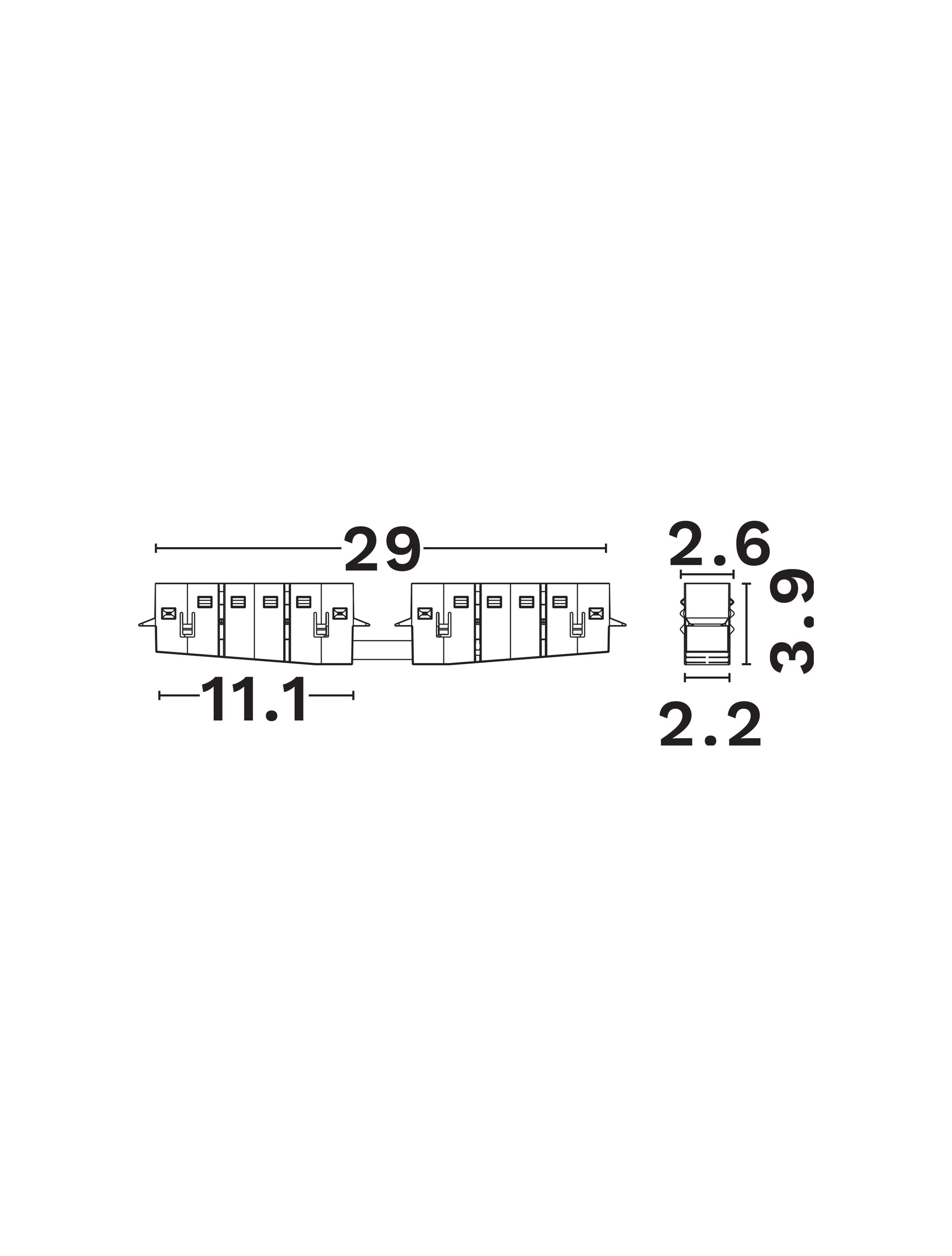 Breda Flexible Magnetic B-Connector Kit Power thumbnail