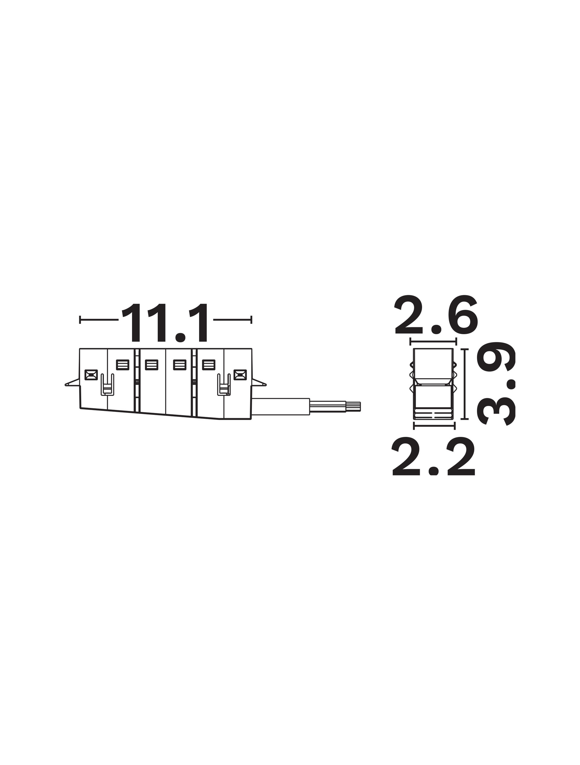 Breda Flexible Magnetic B-track-Connector thumbnail