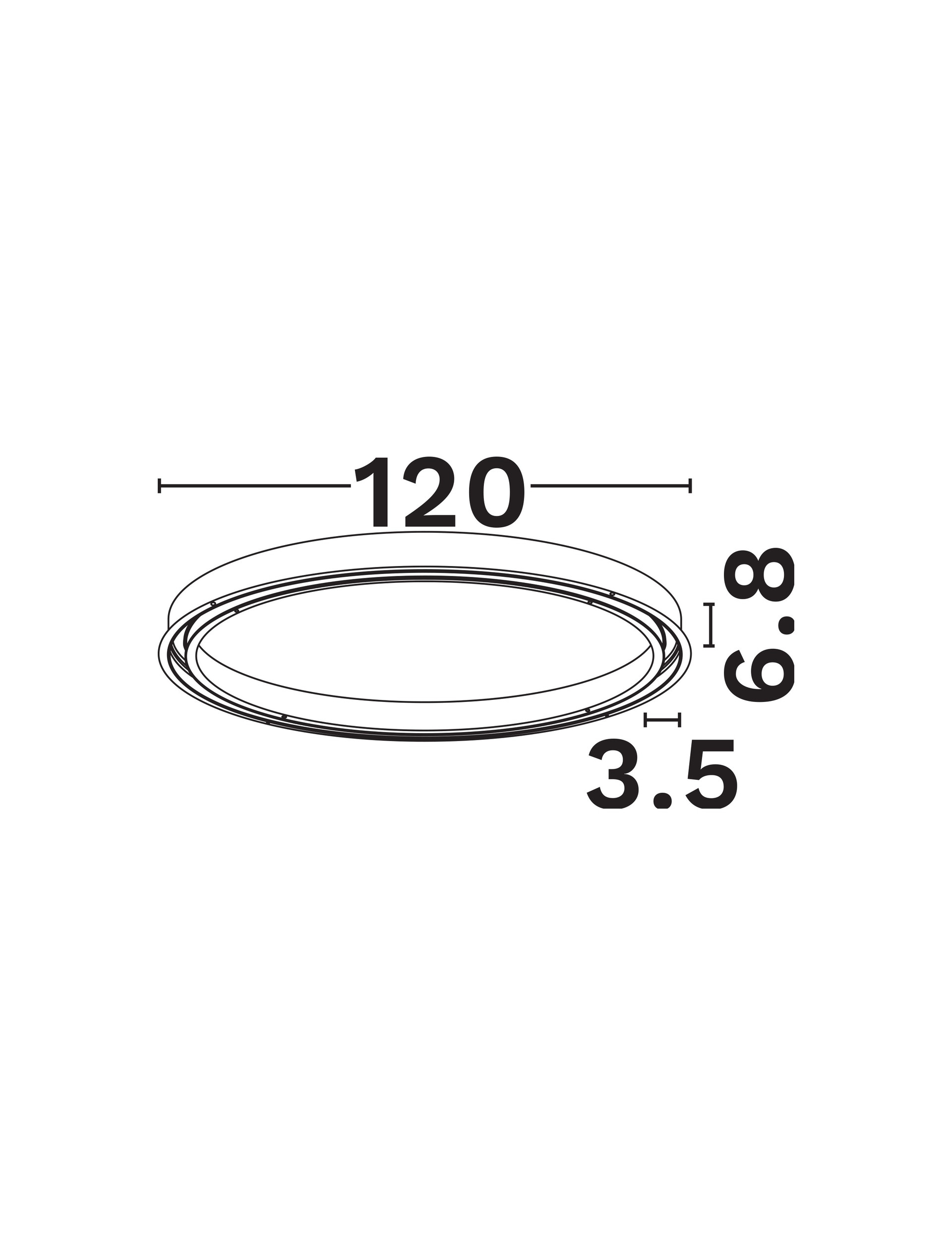Breda Flexible Magnetic B-300W-Dali-RC-D120