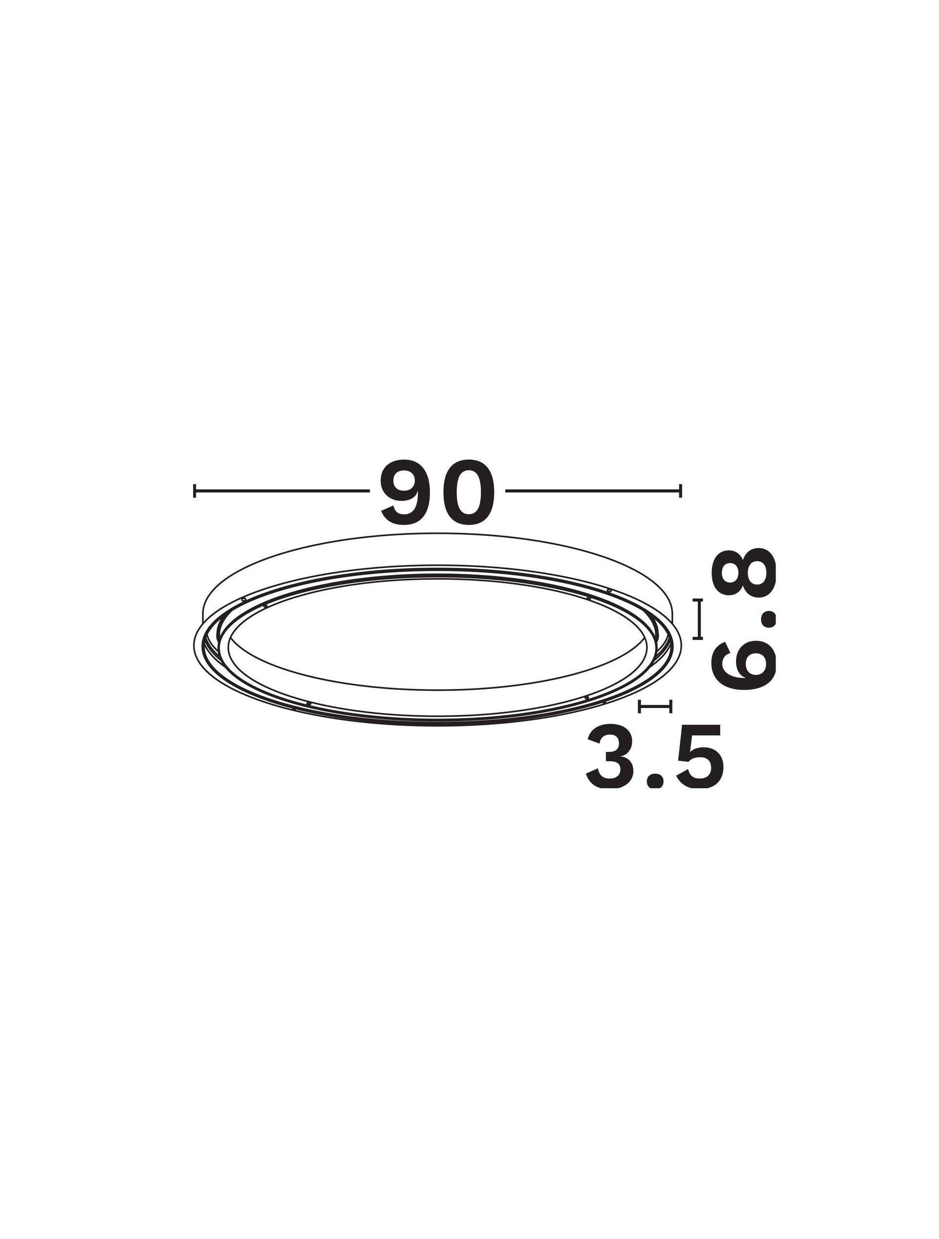 Breda Flexible Magnetic B-300W-Dali-SM-D90
