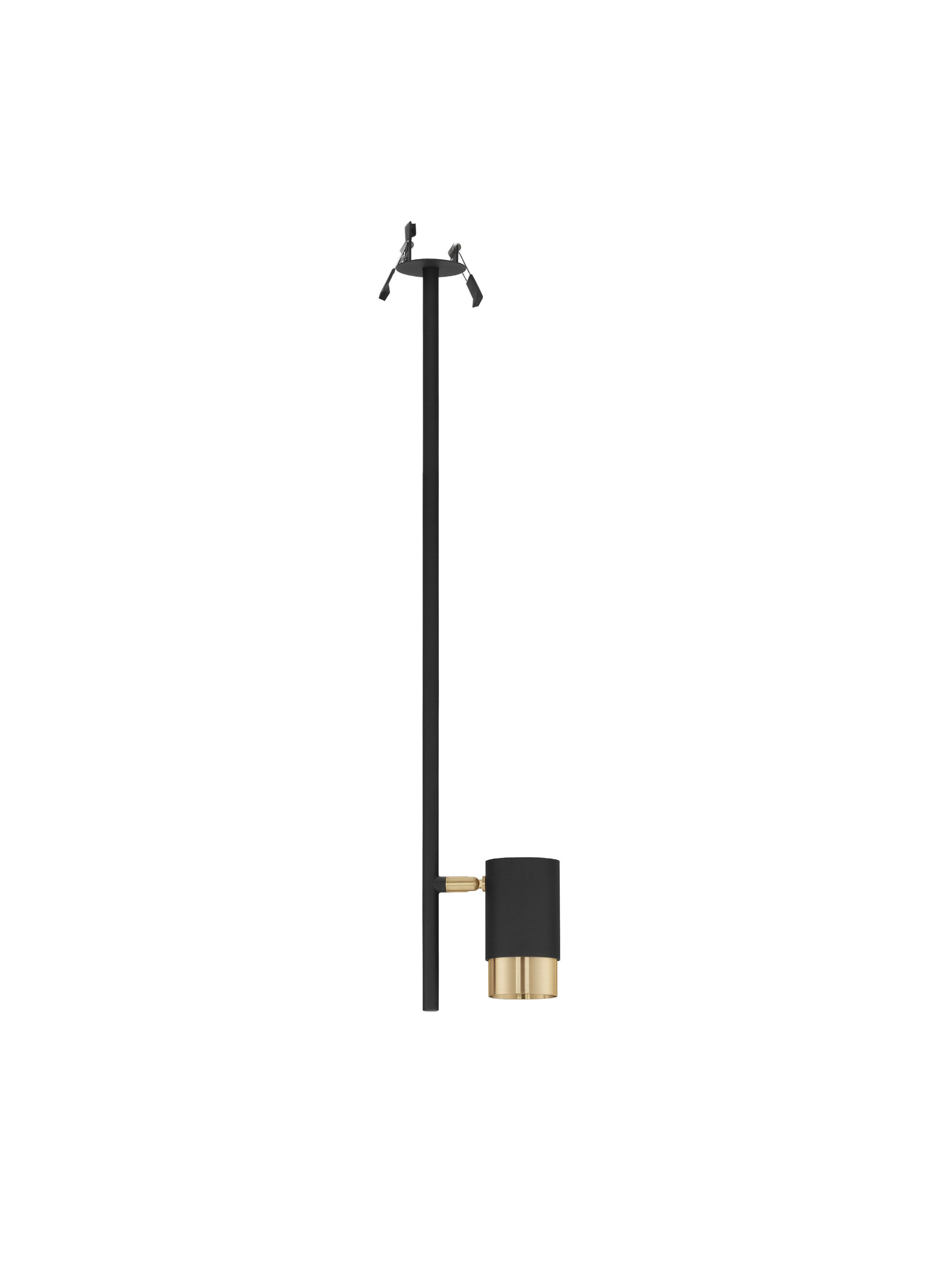PONGO | H 64.3 D 5.9 cm | 10 W | IP20 | Black/Gold | Aluminum