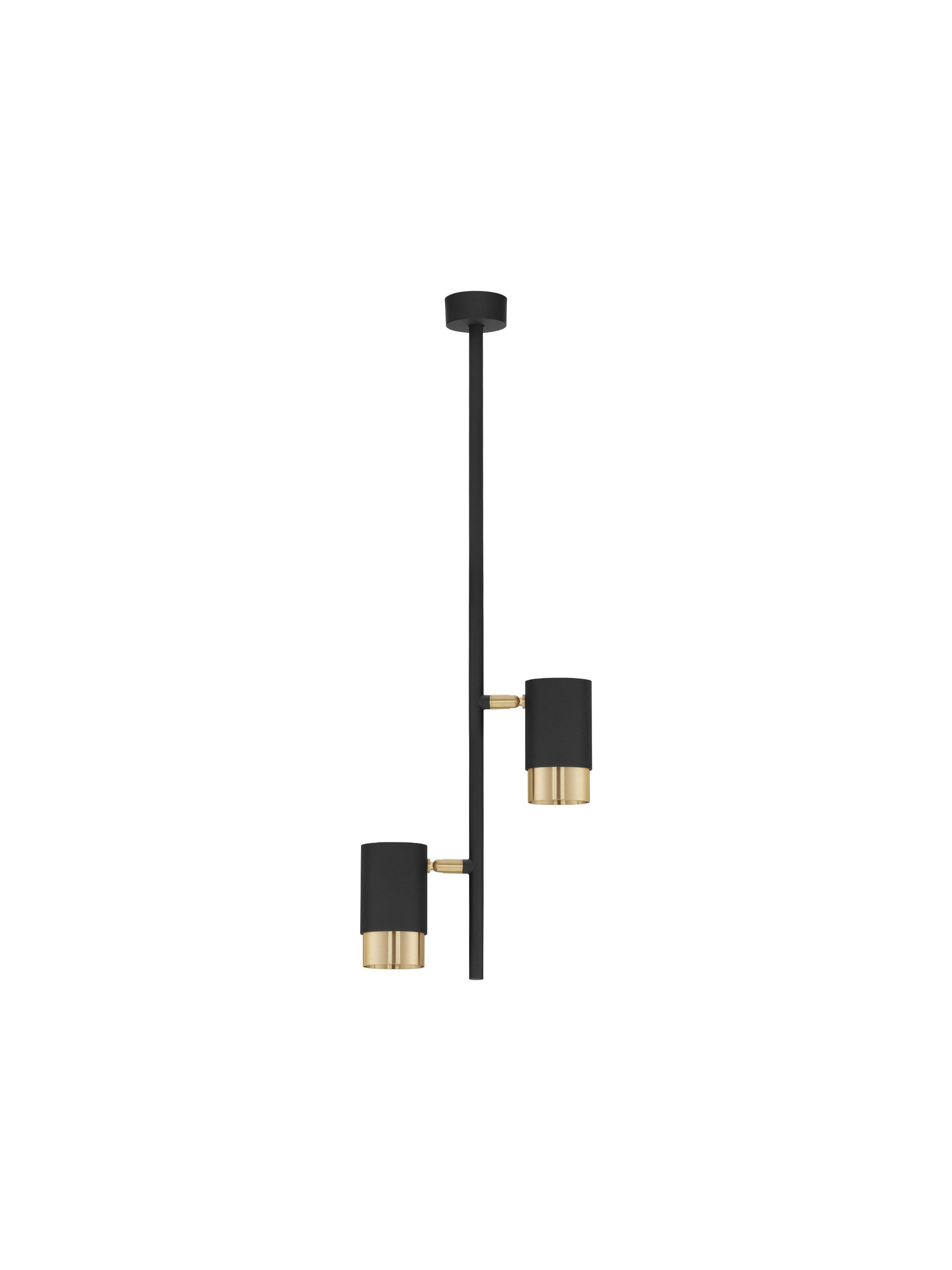 PONGO | H 62.2 D 5.9 cm | 20 W | IP20 | Black/Gold | Aluminum