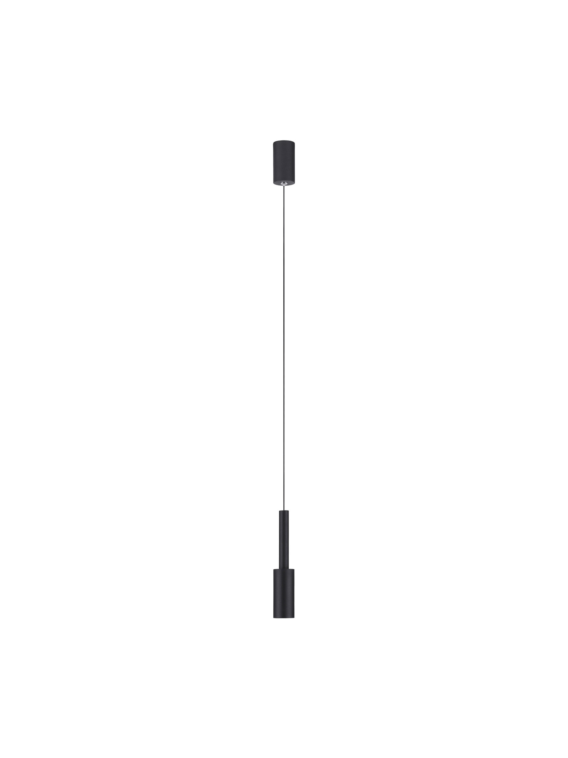 JOY | H 200 D 4 cm | 7 W | 3000 K | 703 lm | IP20 | Black | Aluminum
