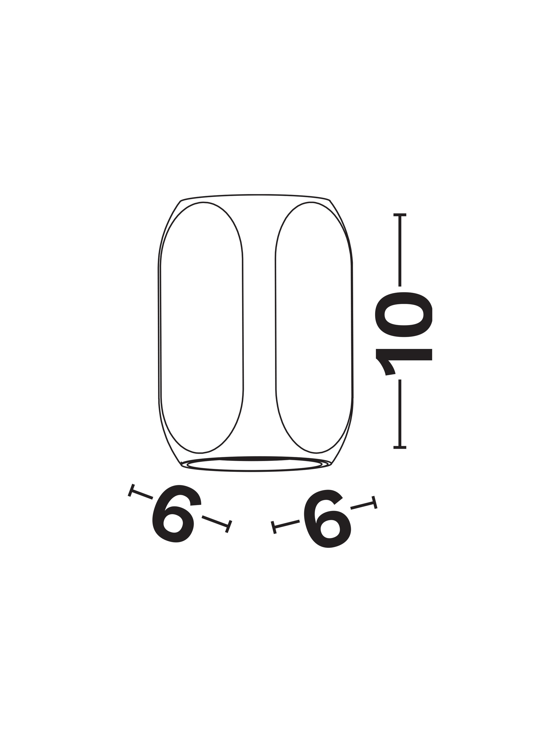 Cubi W-6W-SM-W6-Sq