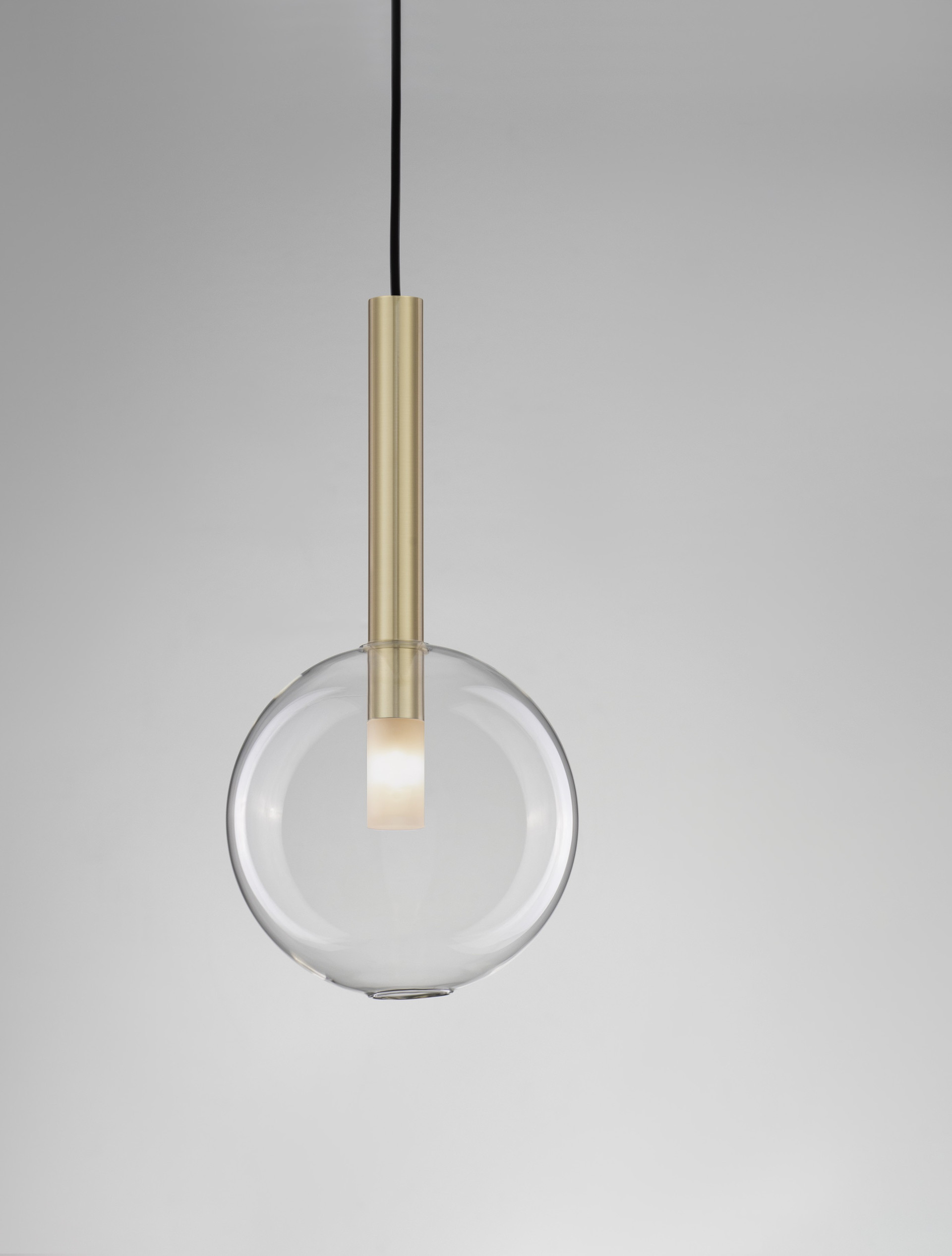 AMELIA | H 191 D 20 cm | 5 W | IP20 | Gold | Glass/Metal