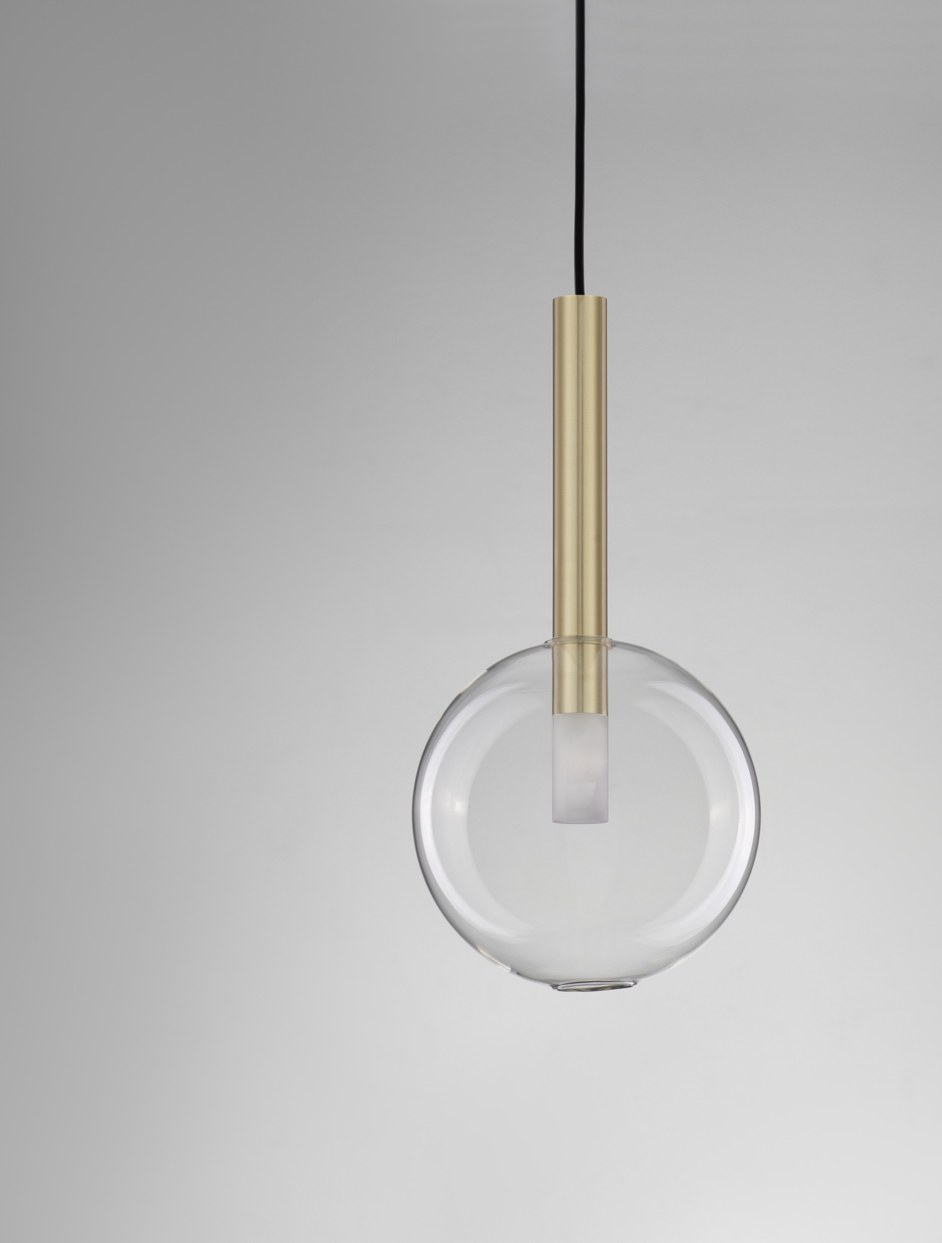 AMELIA | H 191 D 20 cm | 5 W | IP20 | Gold | Glass/Metal