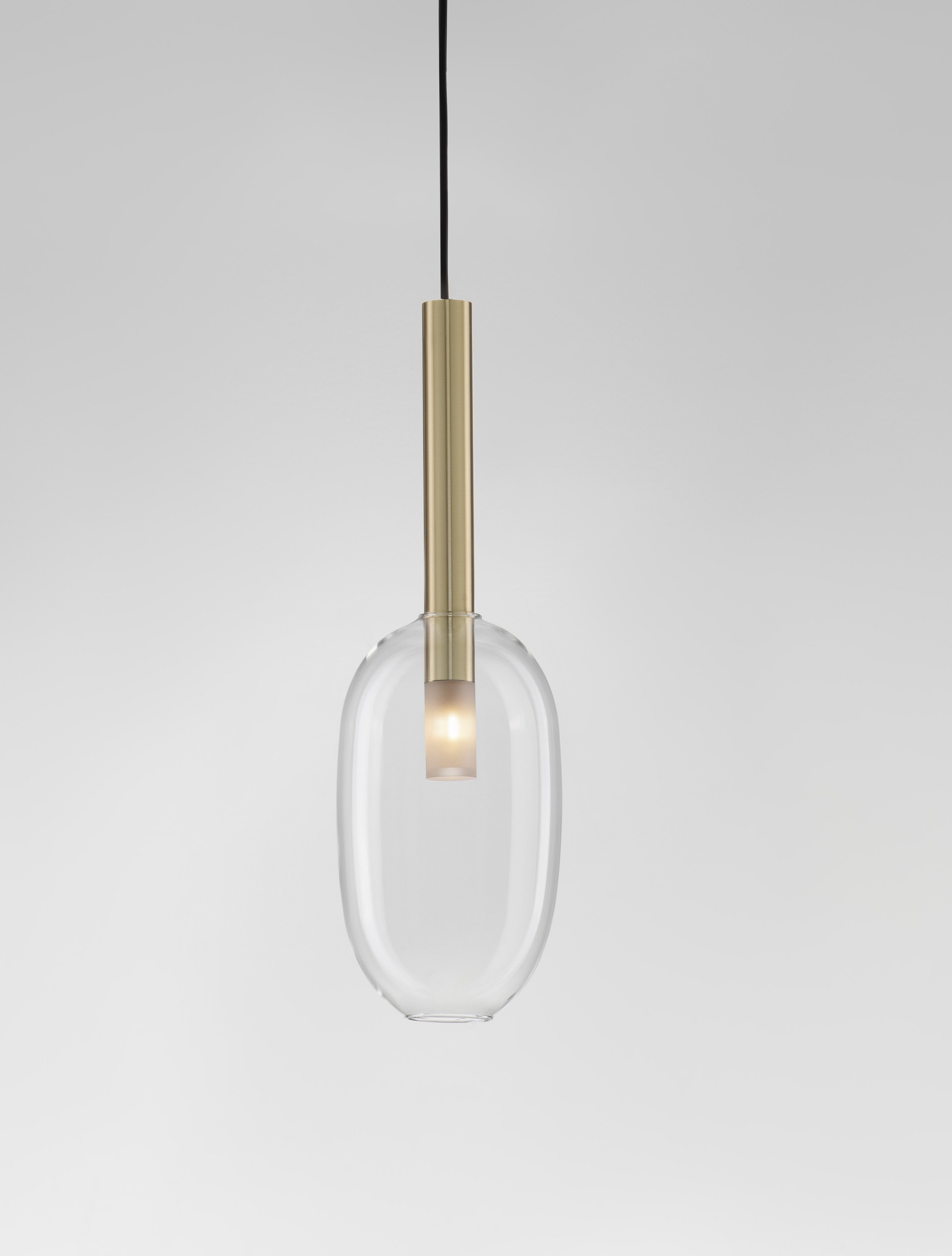 AMELIA | H 179 D 14 cm | 5 W | IP20 | Gold | Glass/Metal