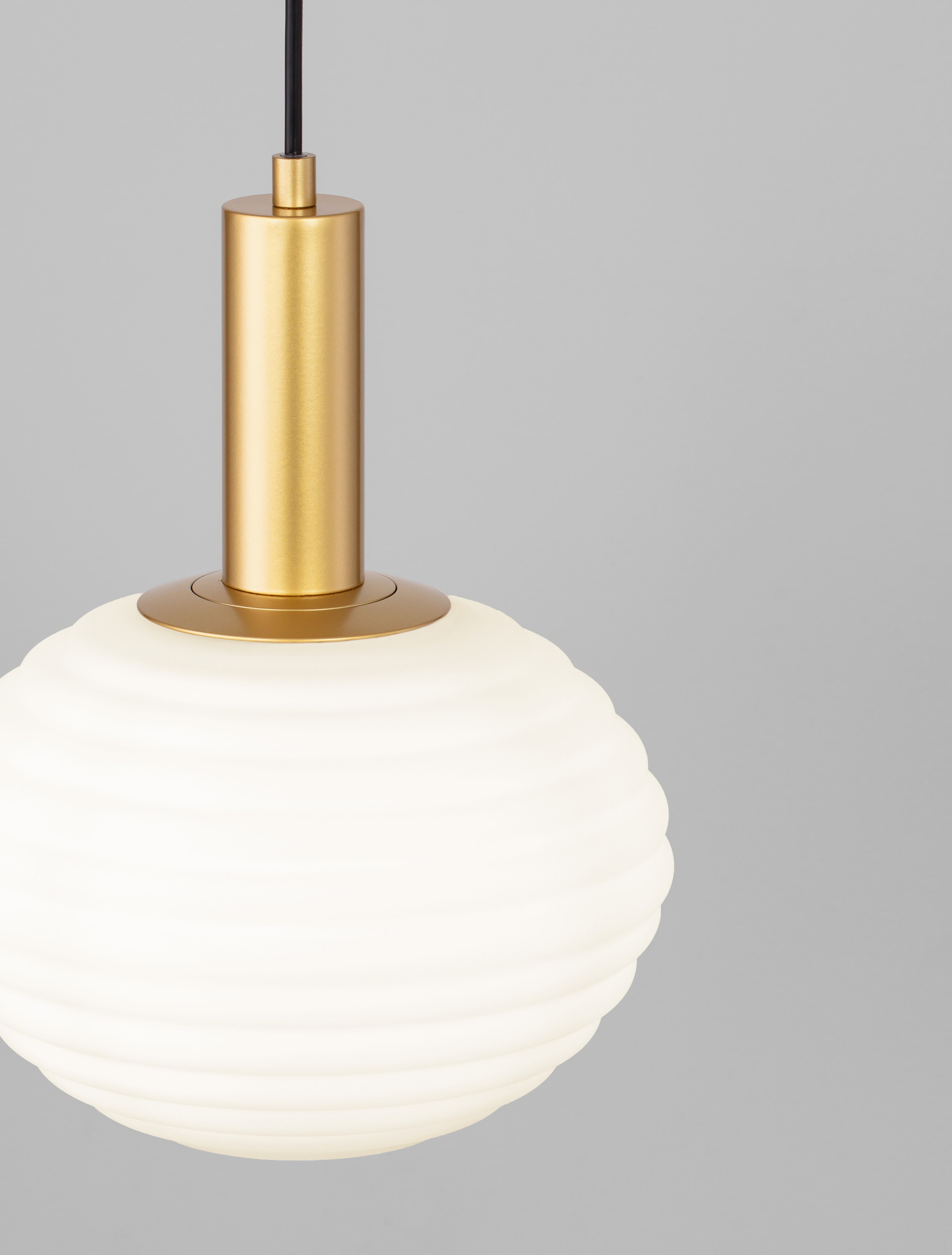 ALLEN | H 120 D 24 cm | 12 W | IP20 | Gold | Glass/Metal