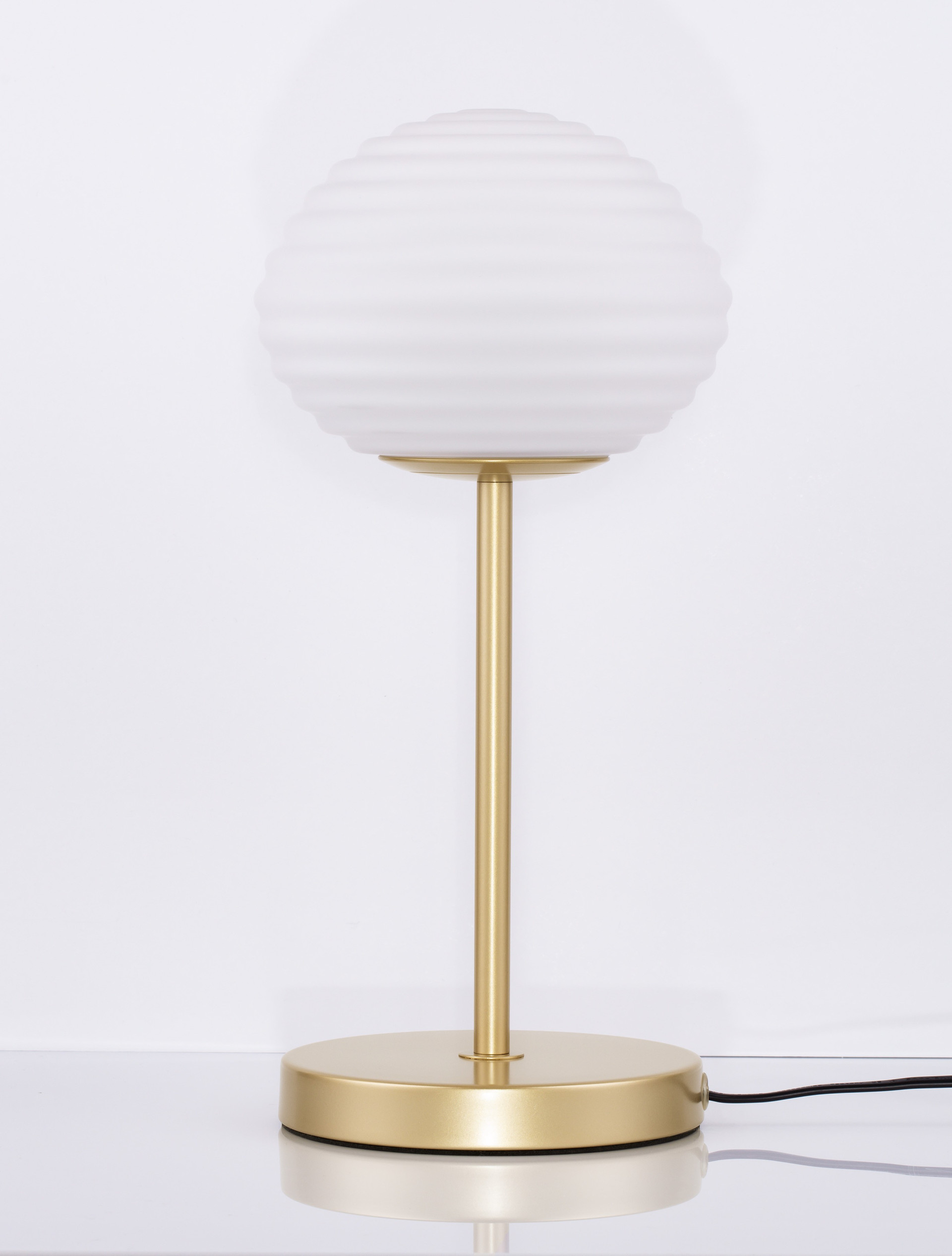 ALLEN | H 38 D 18 cm | 5 W | IP20 | Gold | Glass/Metal