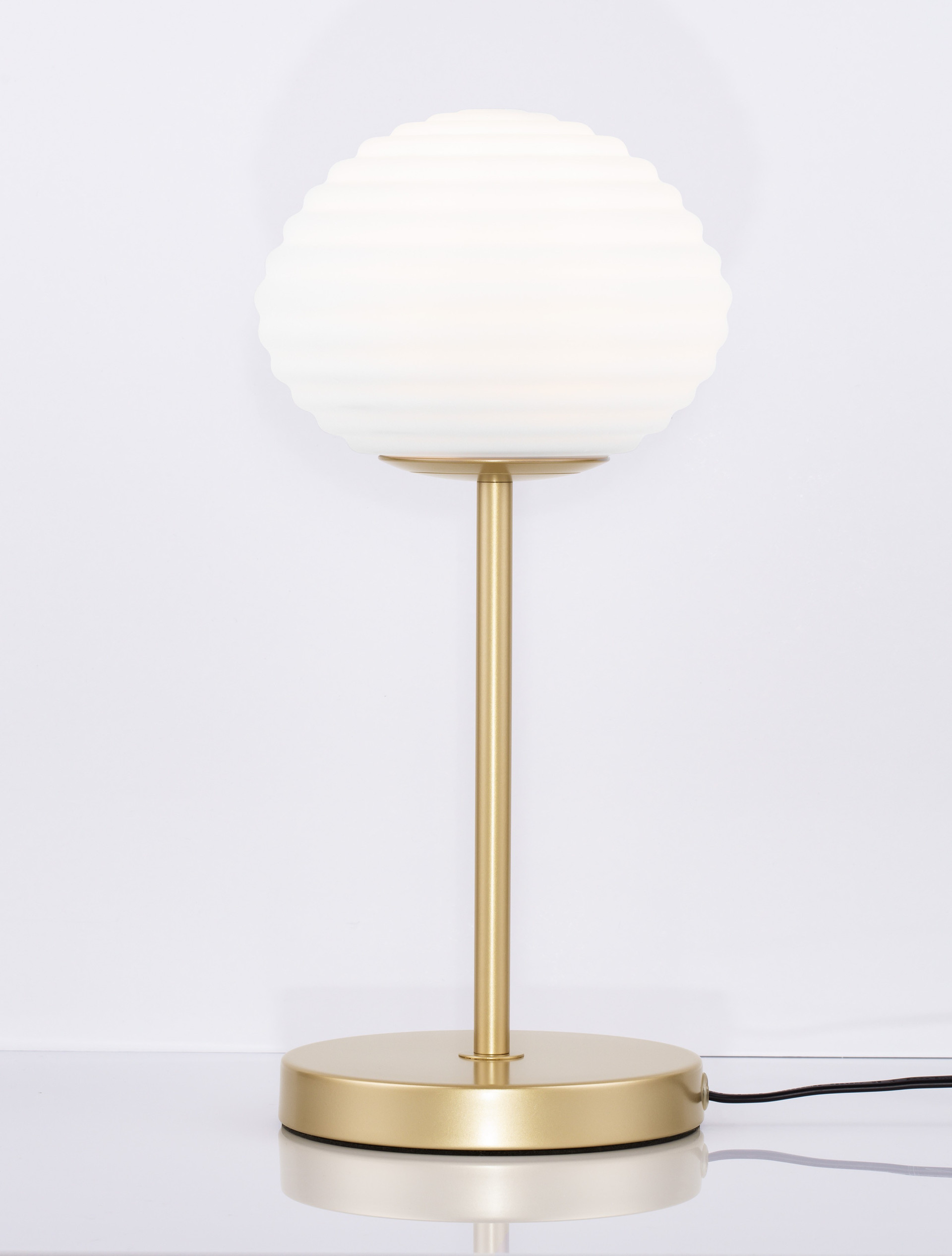 ALLEN | H 38 D 18 cm | 5 W | IP20 | Gold | Glass/Metal