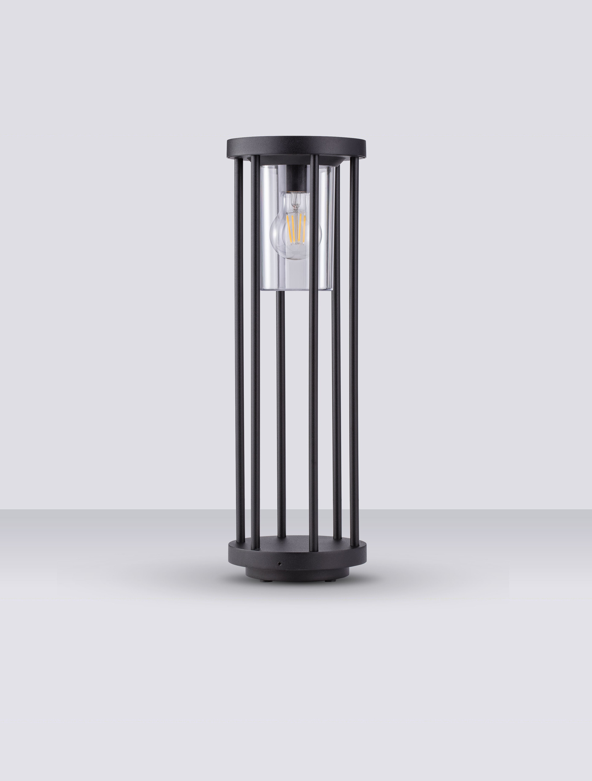 ELYSIUM | H 50 D 16 cm | 12 W | IP65 | Black | Aluminum