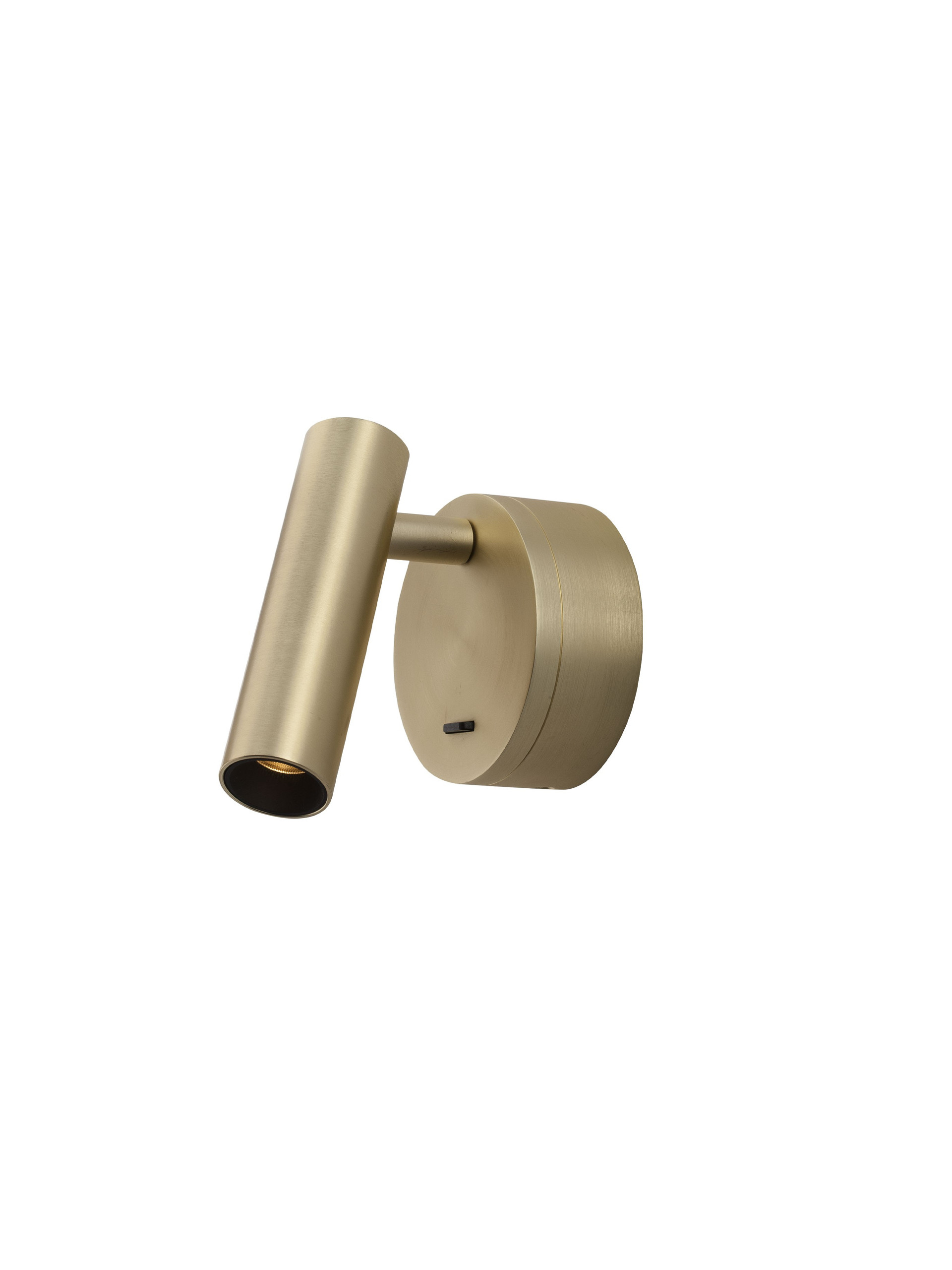 CLIP | L 8 W 3.4 H 11 cm | 3 W | 3000 K | 190 lm | IP20 | Brass | Aluminum