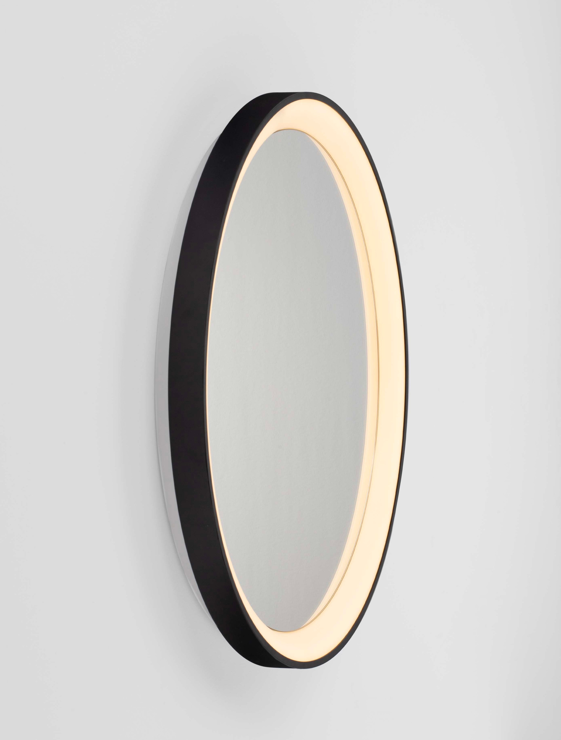 ONAR | W 6 D 58 cm | 21 W | 3000 K | 870 lm | IP44 | Schwarz | Aluminium/Acryl/Spiegelglas