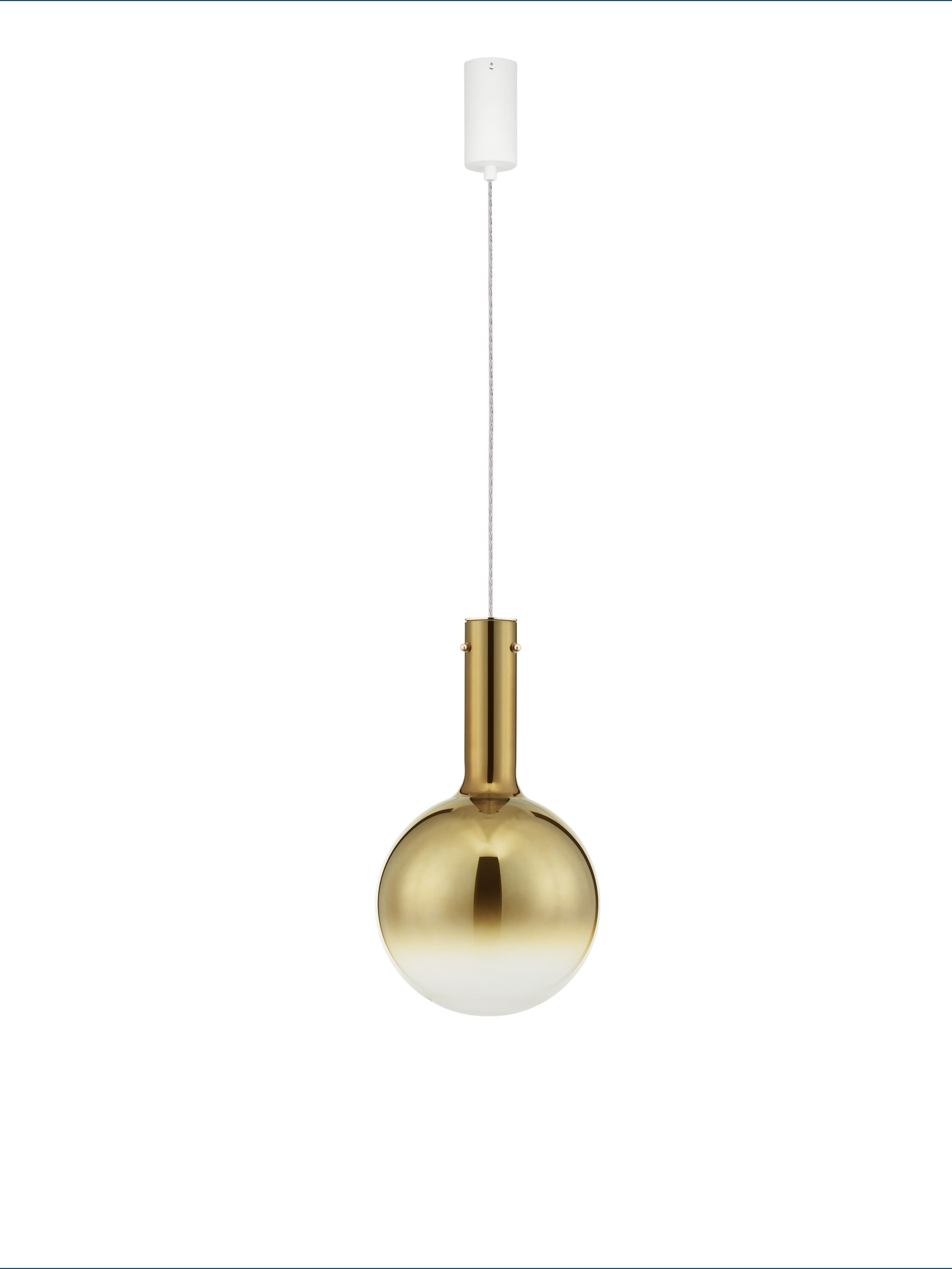 Nostos Φωτιστικό Οροφής με Χρυσό Ματ Φινίρισμα