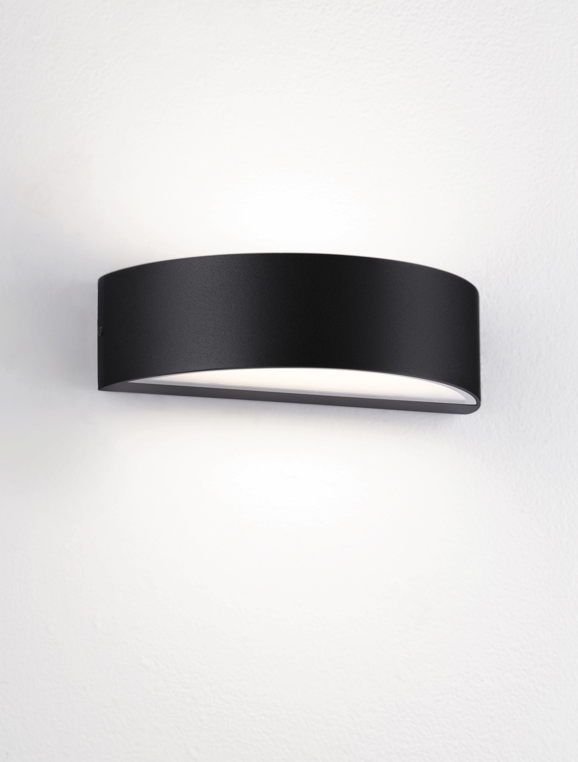 NECTAR | L 20 W 9.4 H 5.5 cm | 9 W | 3000 K | 468 lm | IP65 | Nero | Alluminio