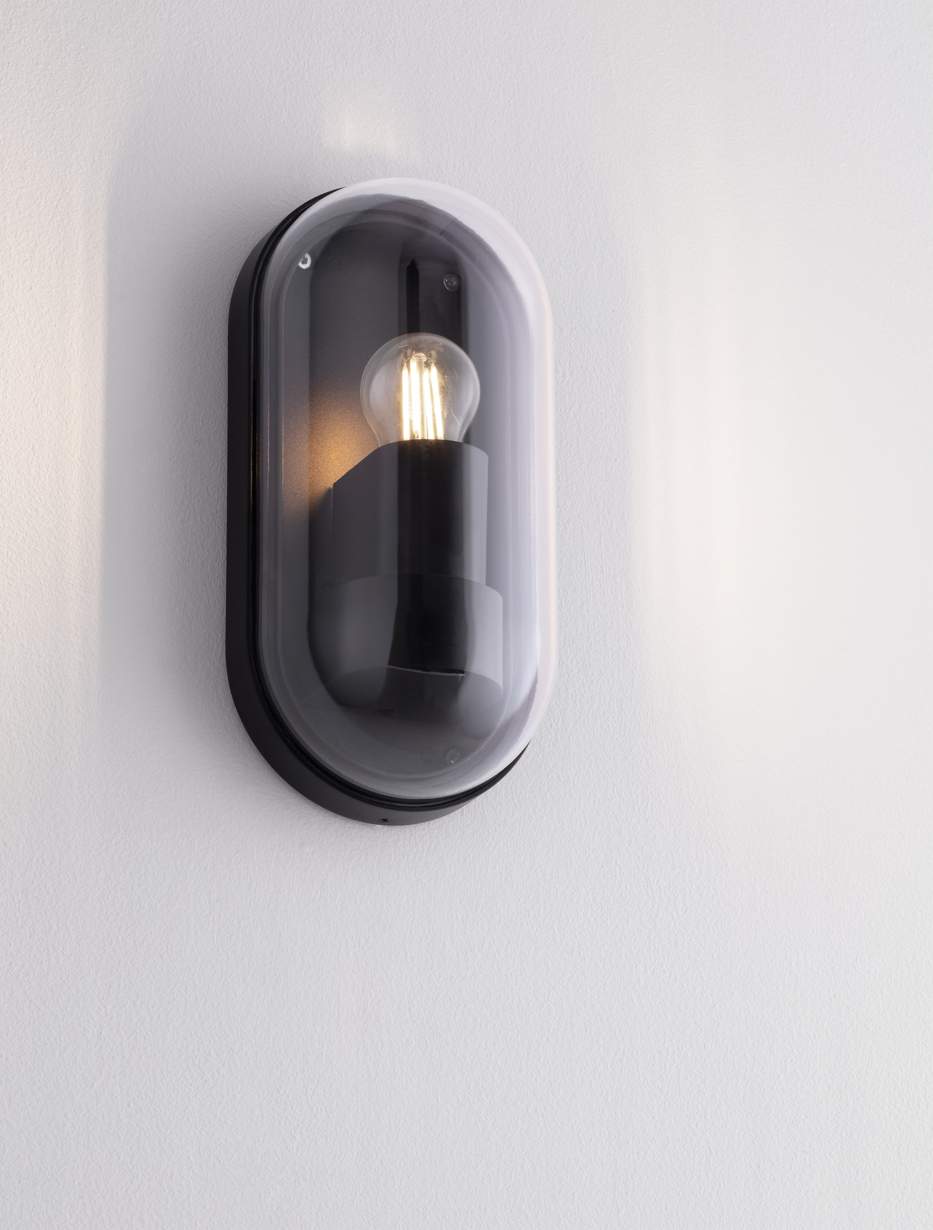 AMEL | L 12.5 W 8.5 H 25.5 cm | 12 W | IP65 | Black | Aluminum