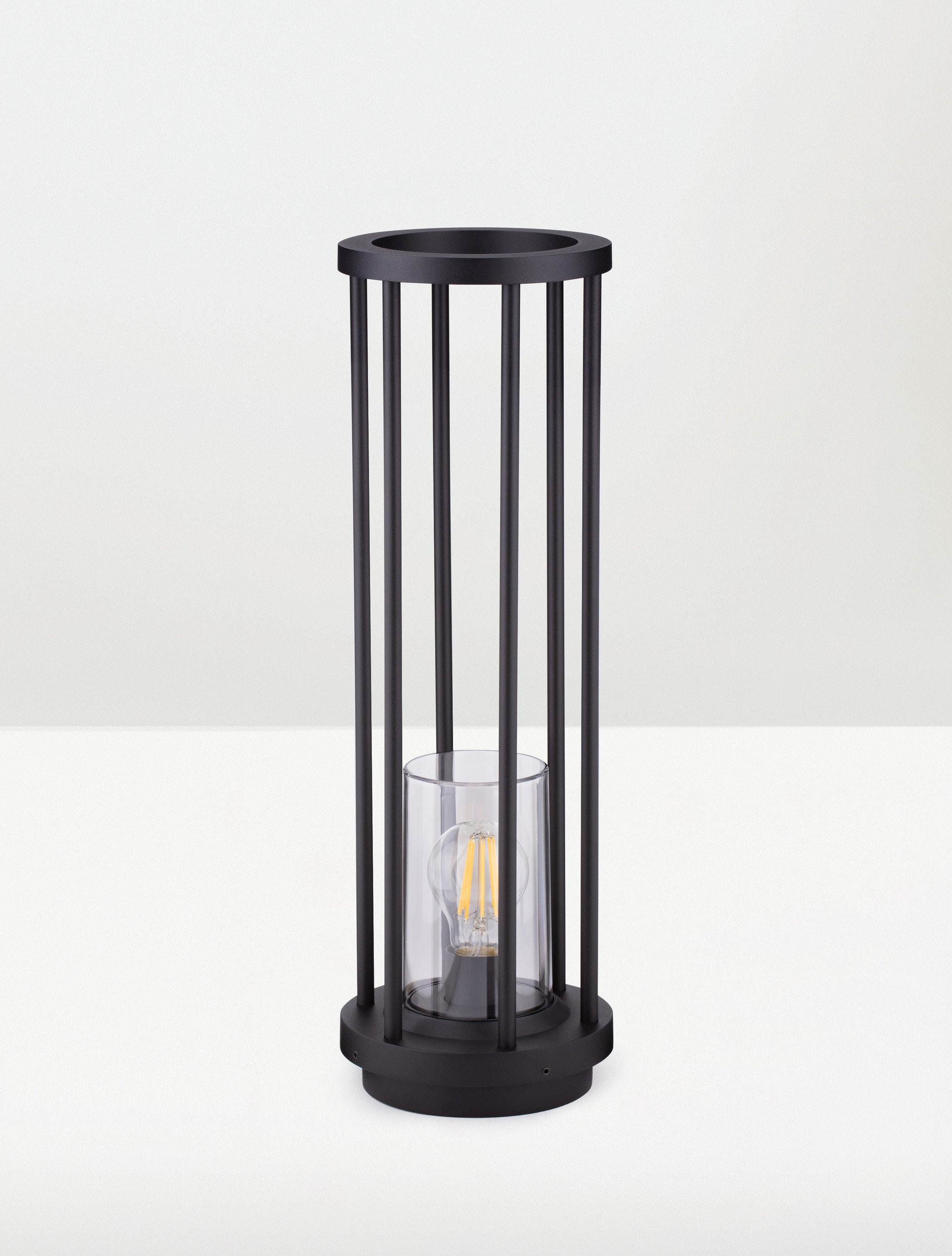 ELYSIUM | H 50 D 16 cm | 12 W | IP65 | Black | Aluminum