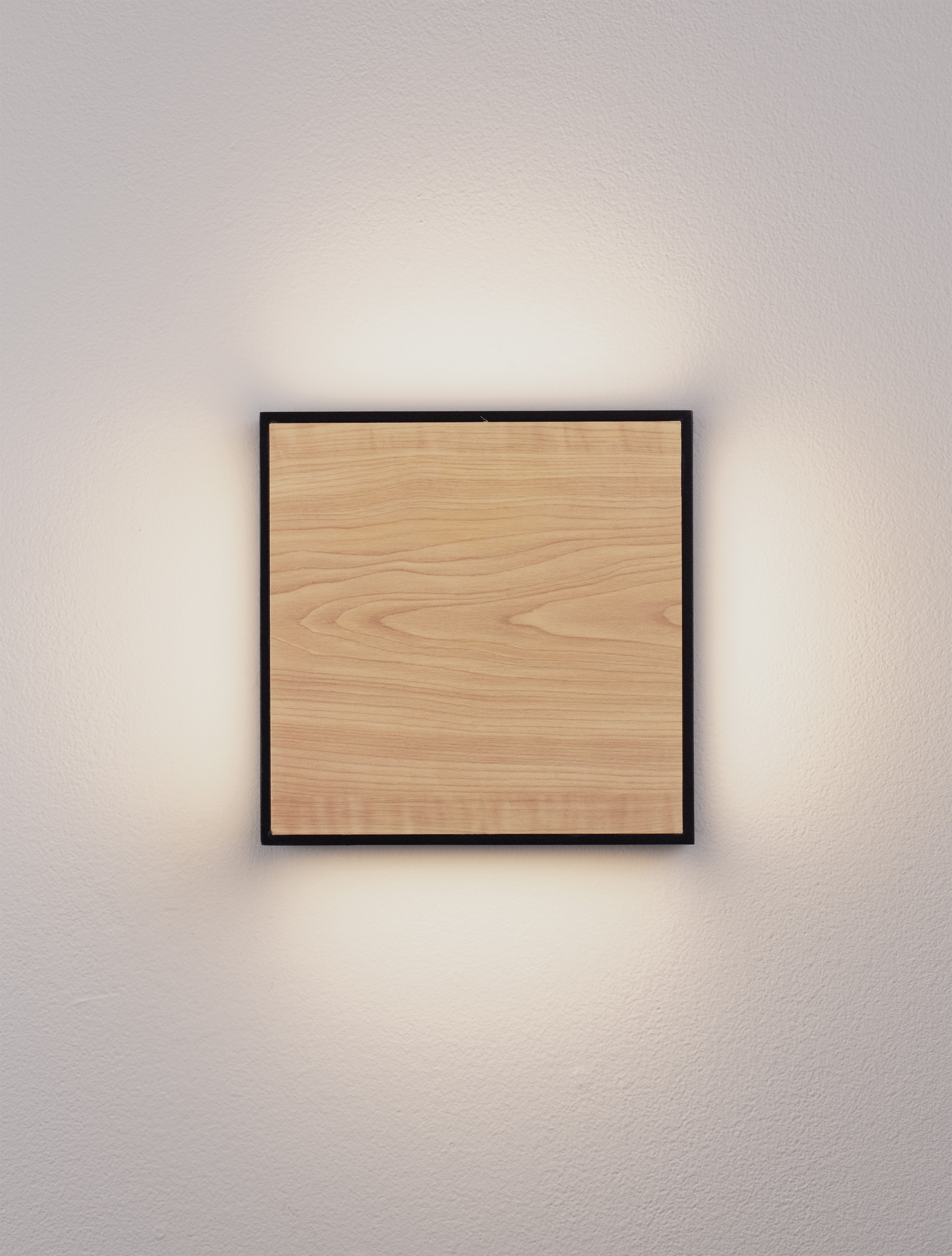 ASTRAL | L 22 W 8.7 H 22 cm | 16 W | 3000 K | 374 lm | IP65 | Black/Natural Wood | Aluminum