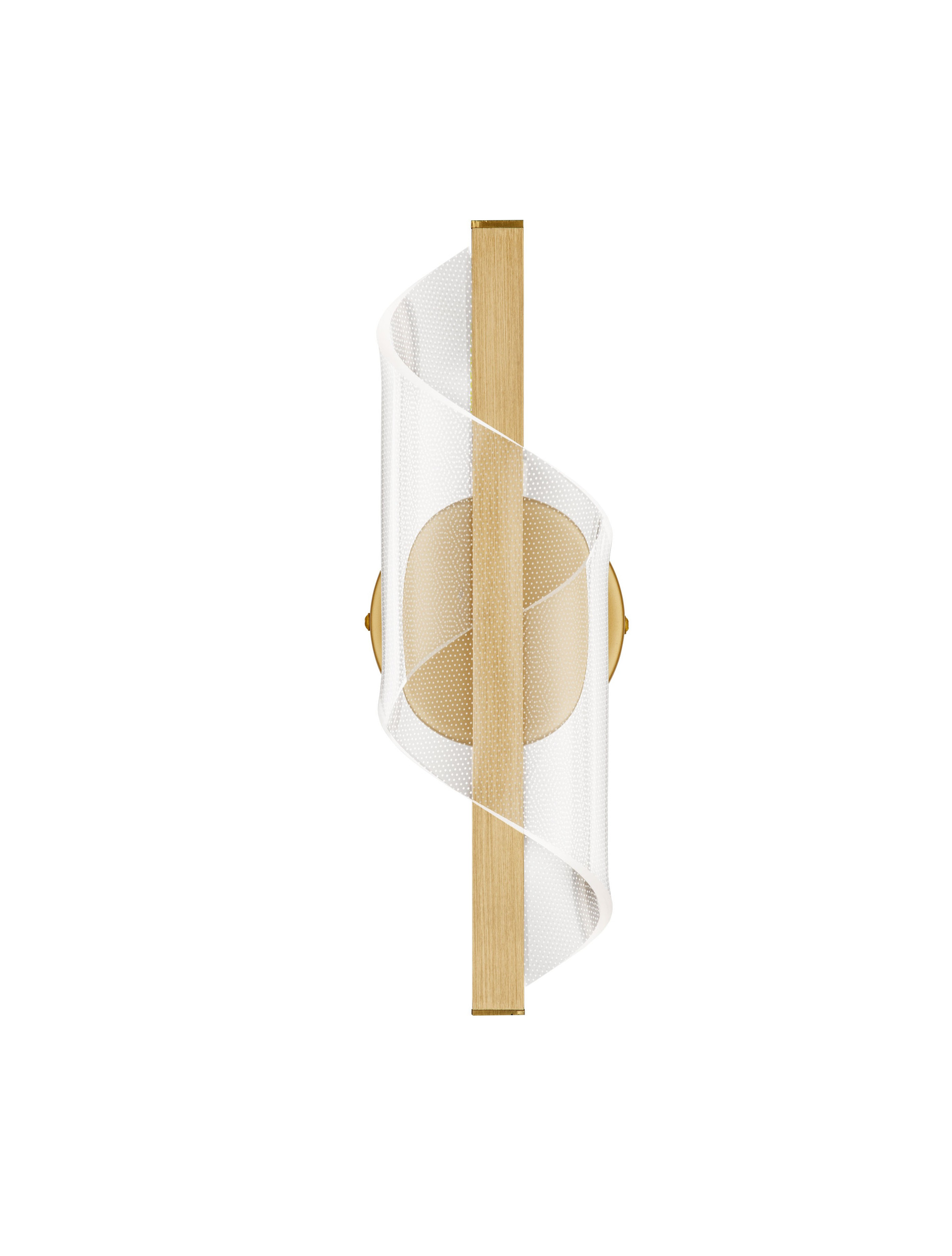 VALENTIN | L 11 W 13 H 33 cm | 9 W | 3000 K | 668 lm | IP20 | Gold | Aluminum/Acrylic
