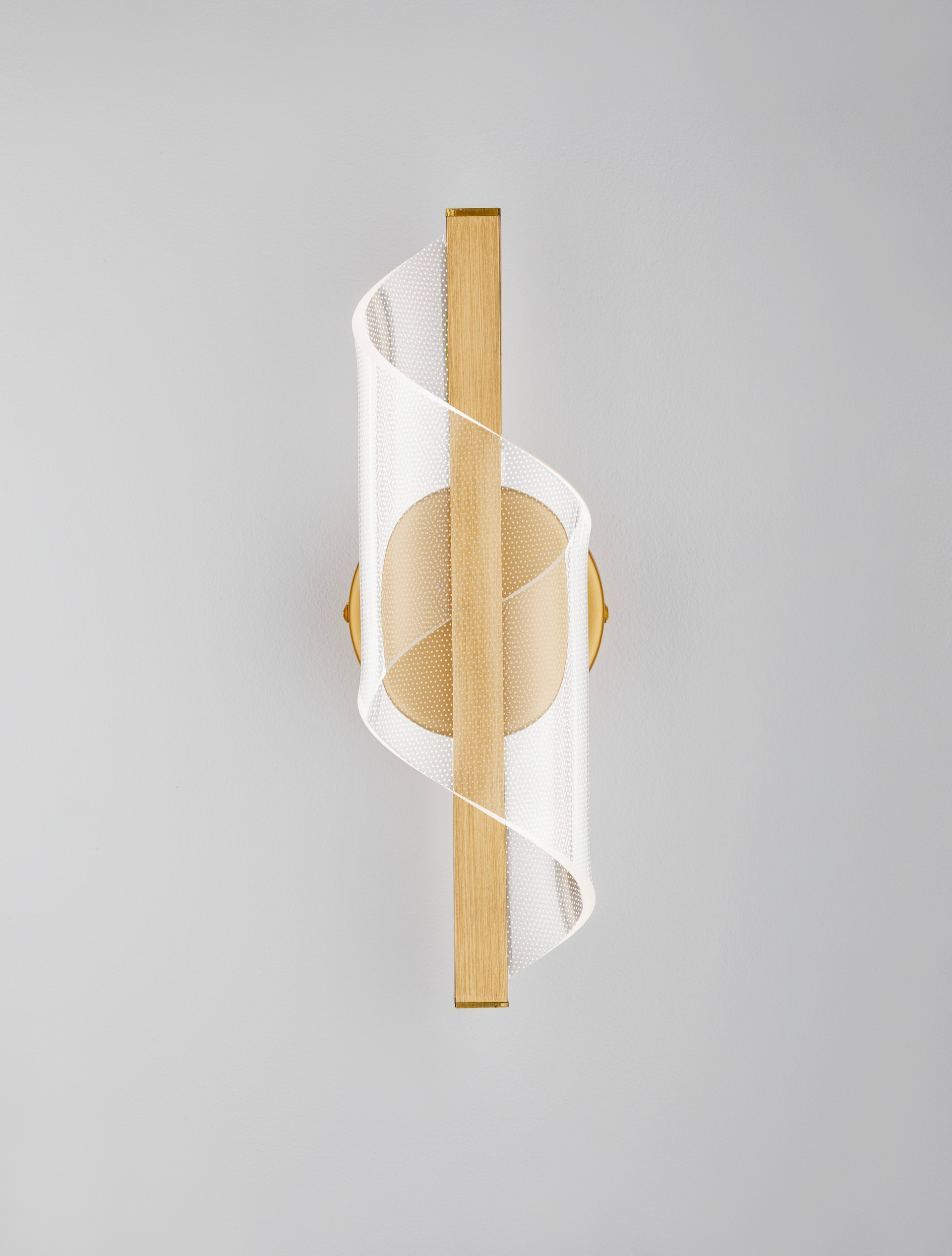 VALENTIN | L 11 W 13 H 33 cm | 9 W | 3000 K | 668 lm | IP20 | Gold | Aluminum/Acrylic